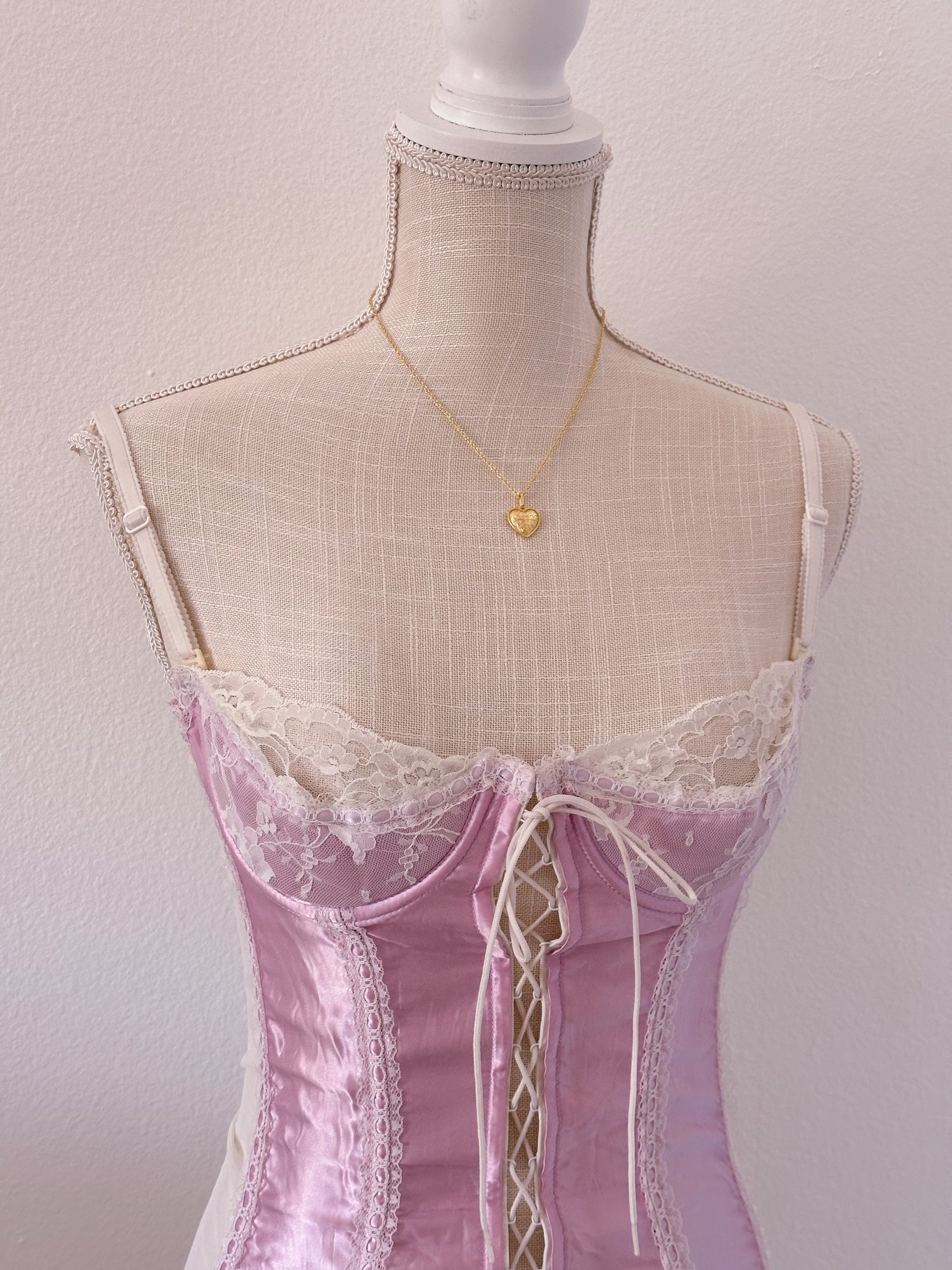 Vintage Darling 1980s purple Corset size: 34