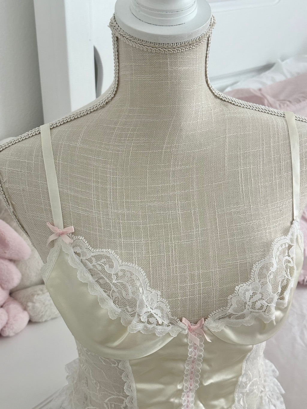 Vintage 1990s Frederick’s of Hollywood White Sheer Cami Top NWT Size: S