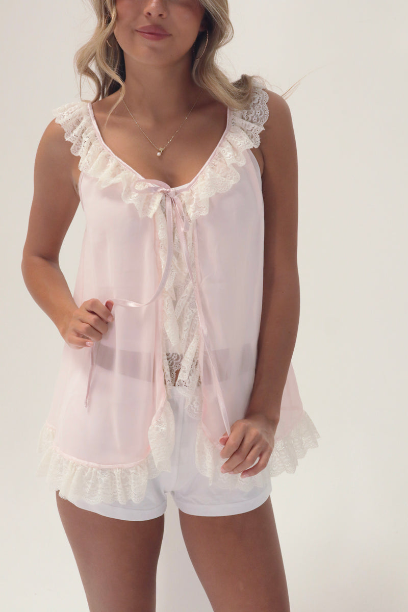 Priscilla Babydoll Top