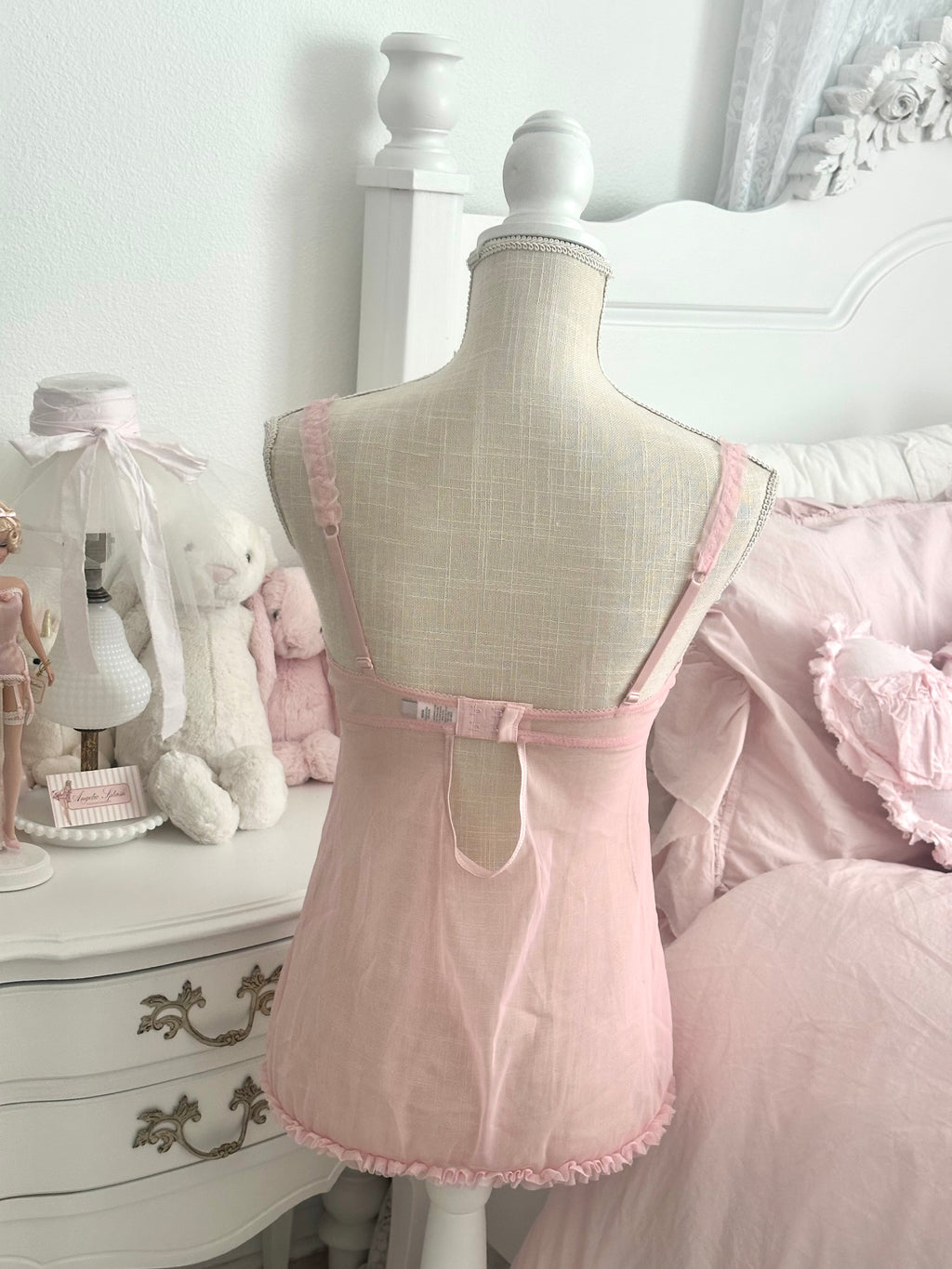 Pink Rampage Ballerina Ruffle Bustier Cami Top Size: M