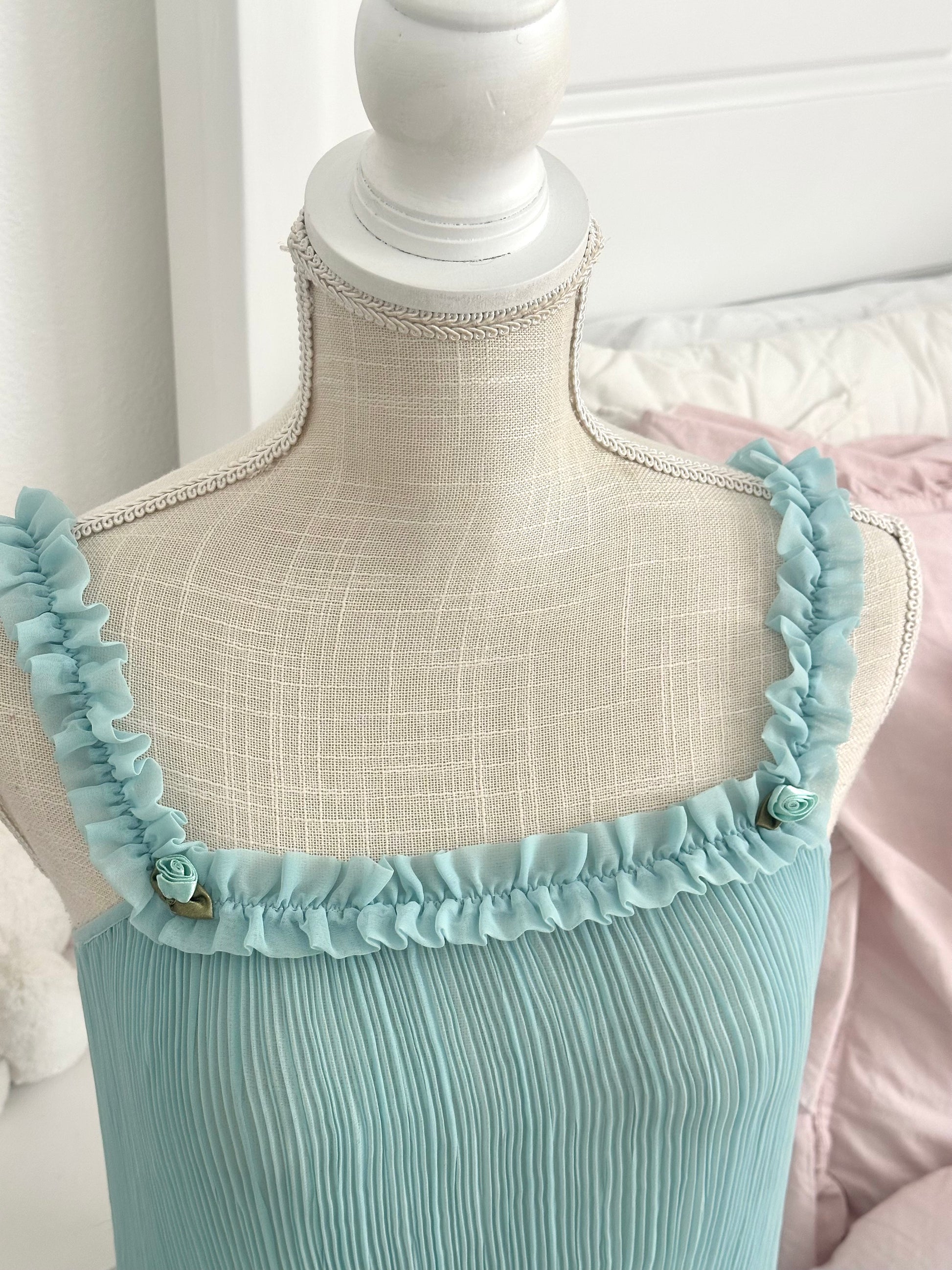 Vintage 2007 Victoria’s Secret Sabrina Carpenter Teal Babydoll Size: XS