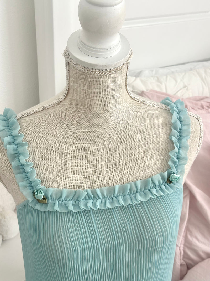 Vintage 2007 Victoria’s Secret Sabrina Carpenter Teal Babydoll Size: XS