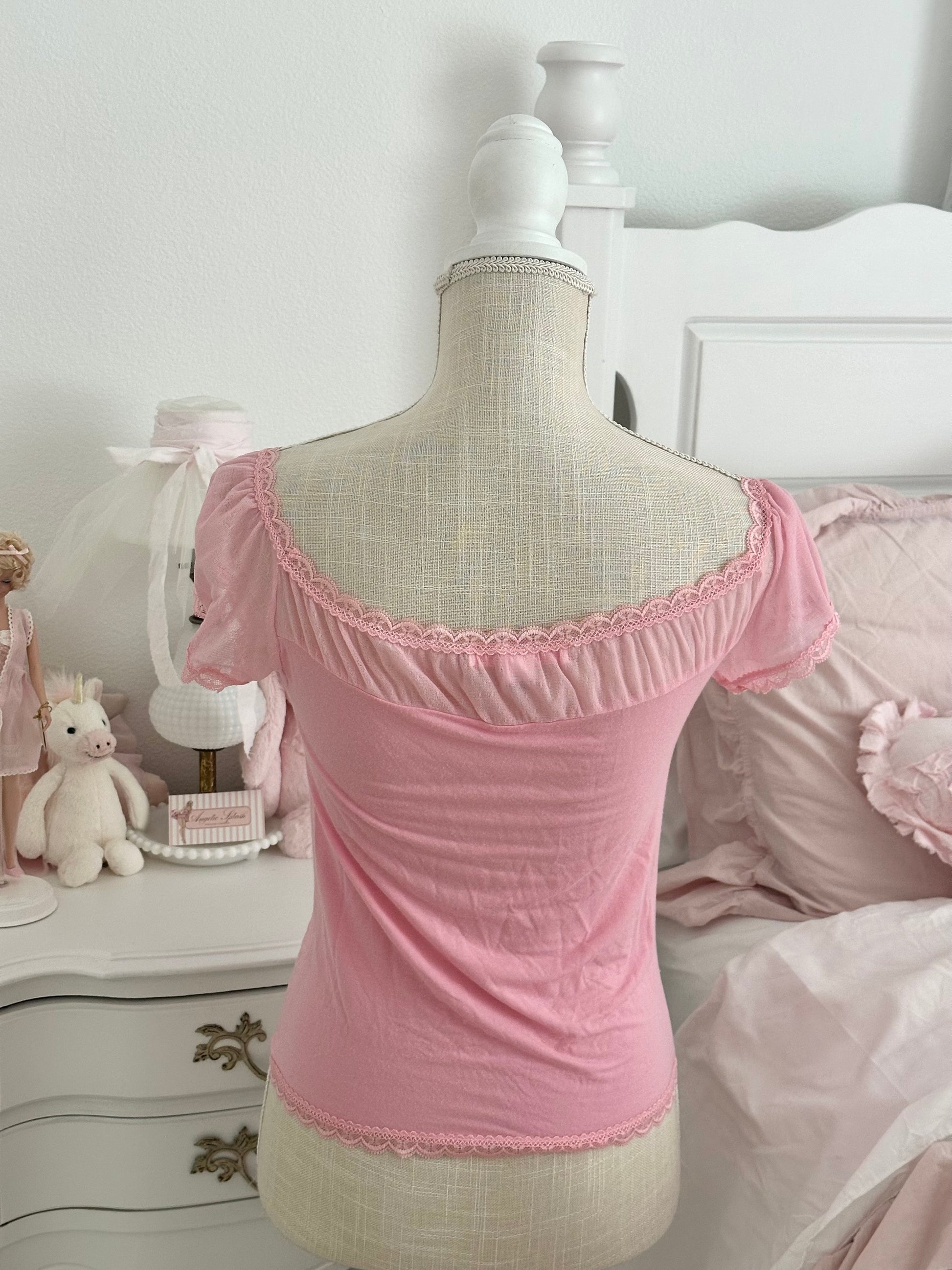 Vintage 2005 Victoria’s Secret Angels Collection Pink Modal Cami Top Size: S