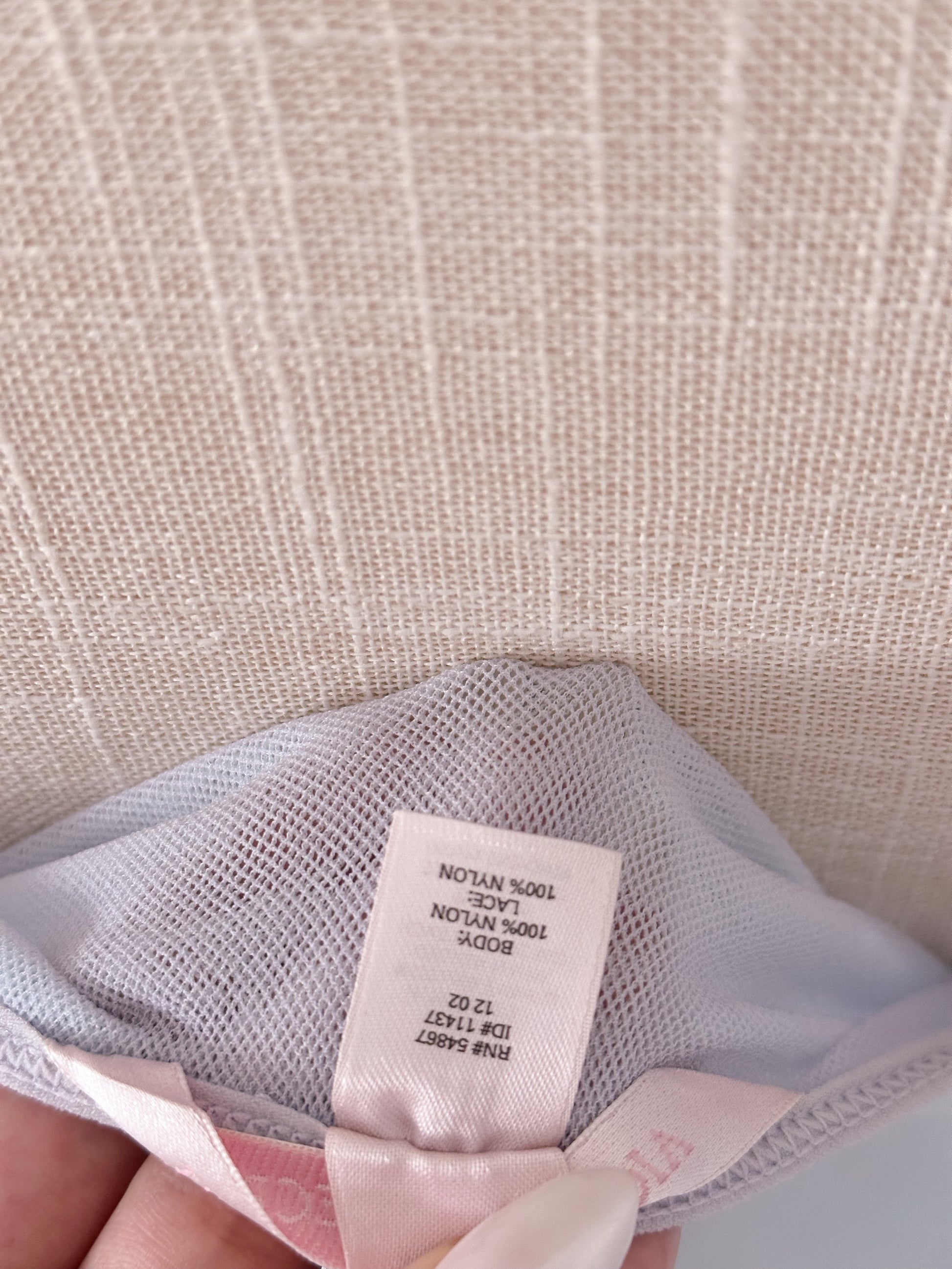 Vintage Victoria's Secret lilac and blue shabby chic babydoll dress size: S
