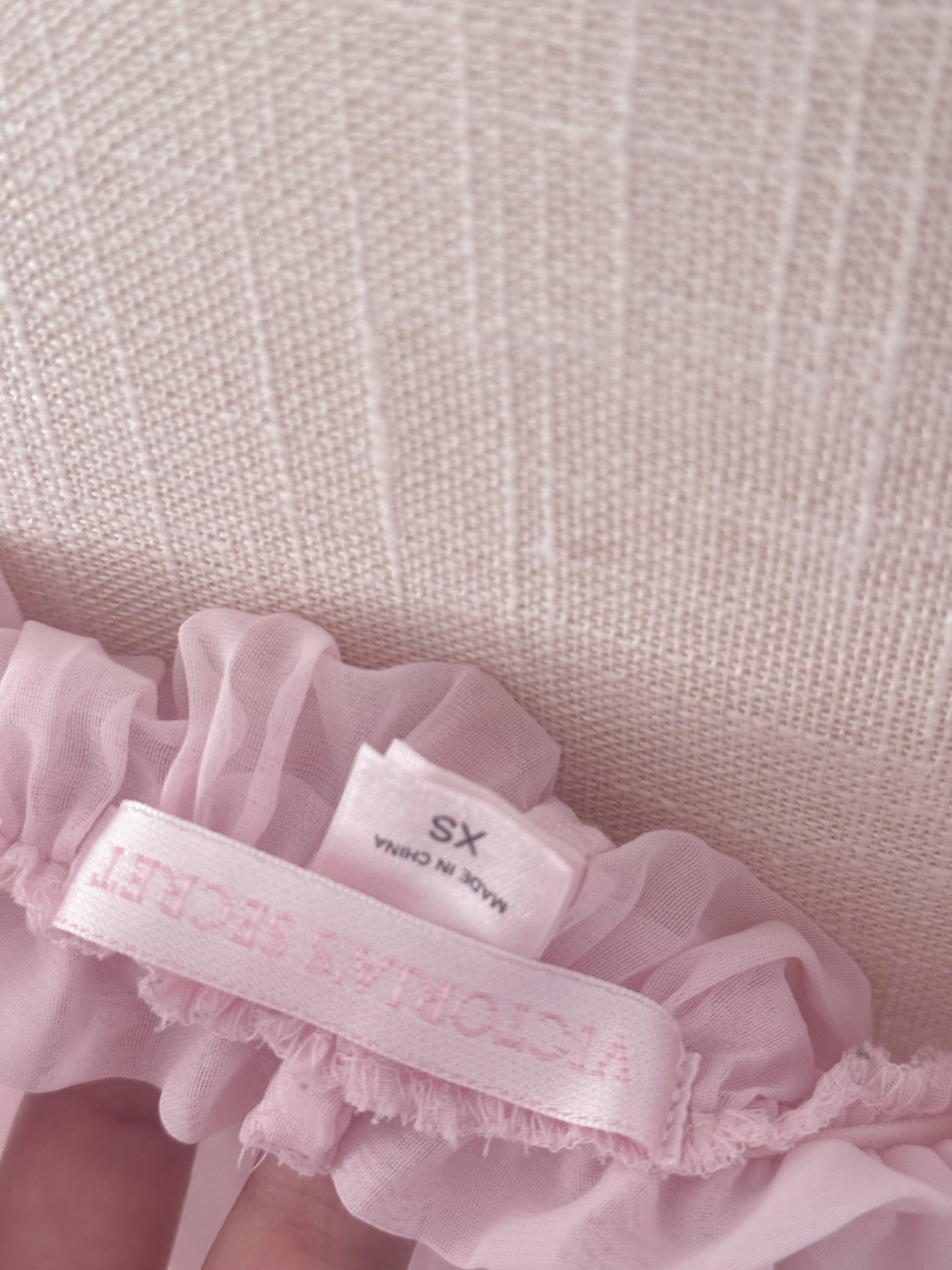 Vintage Victoria's Secret Pink Sabrina Carpenter Babydoll slip dress size: XS
