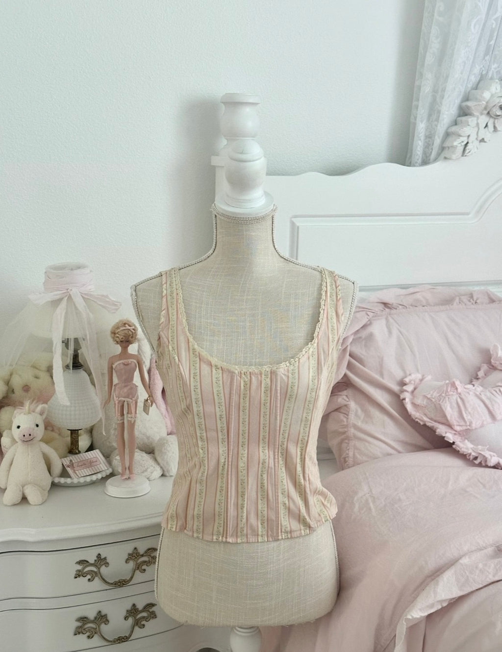 Vintage Victoria’s Secret Moda International Floral Corset Top Size: L
