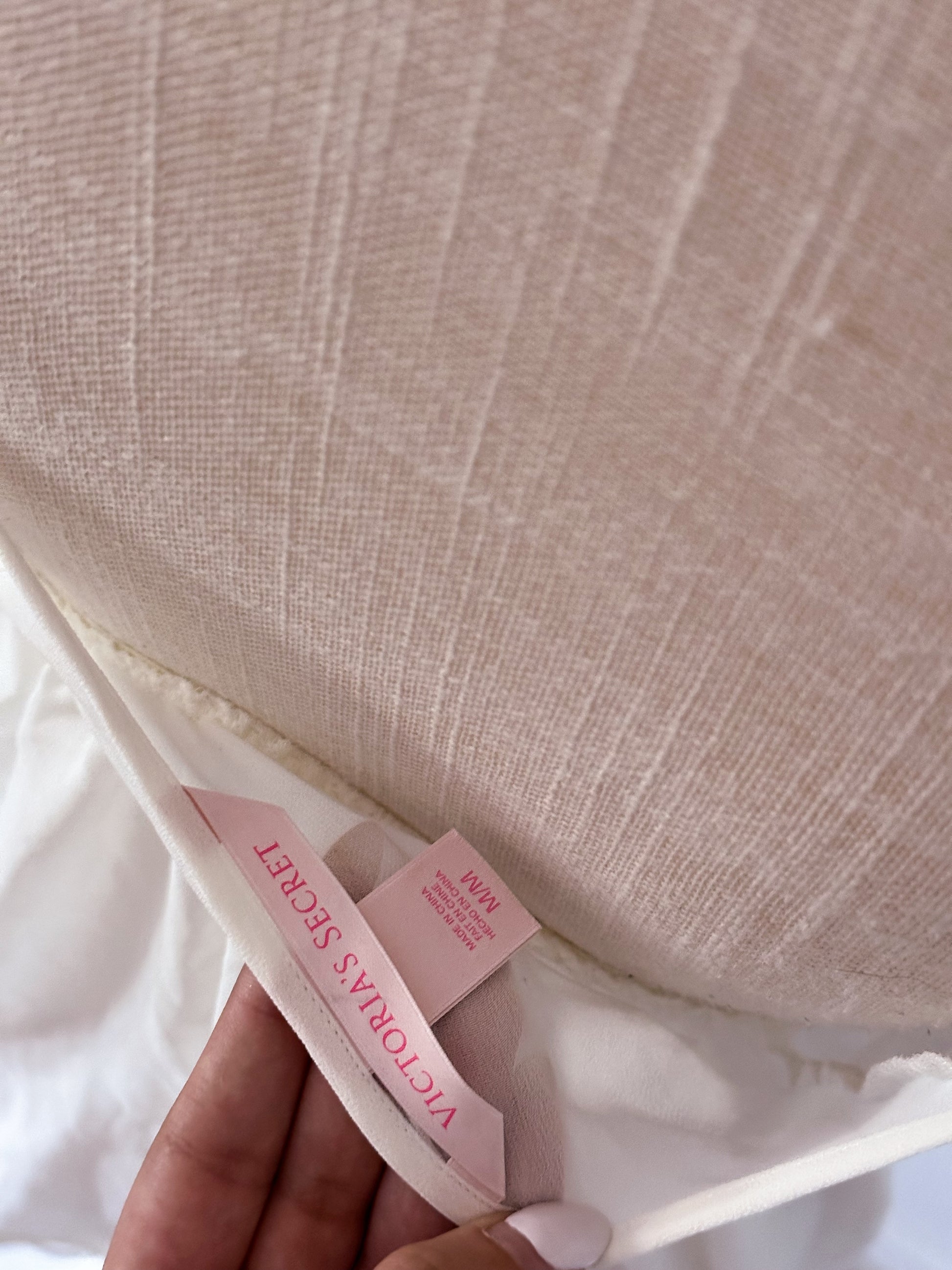 Victoria's Secret white milk made babydoll sheer cami top size: M