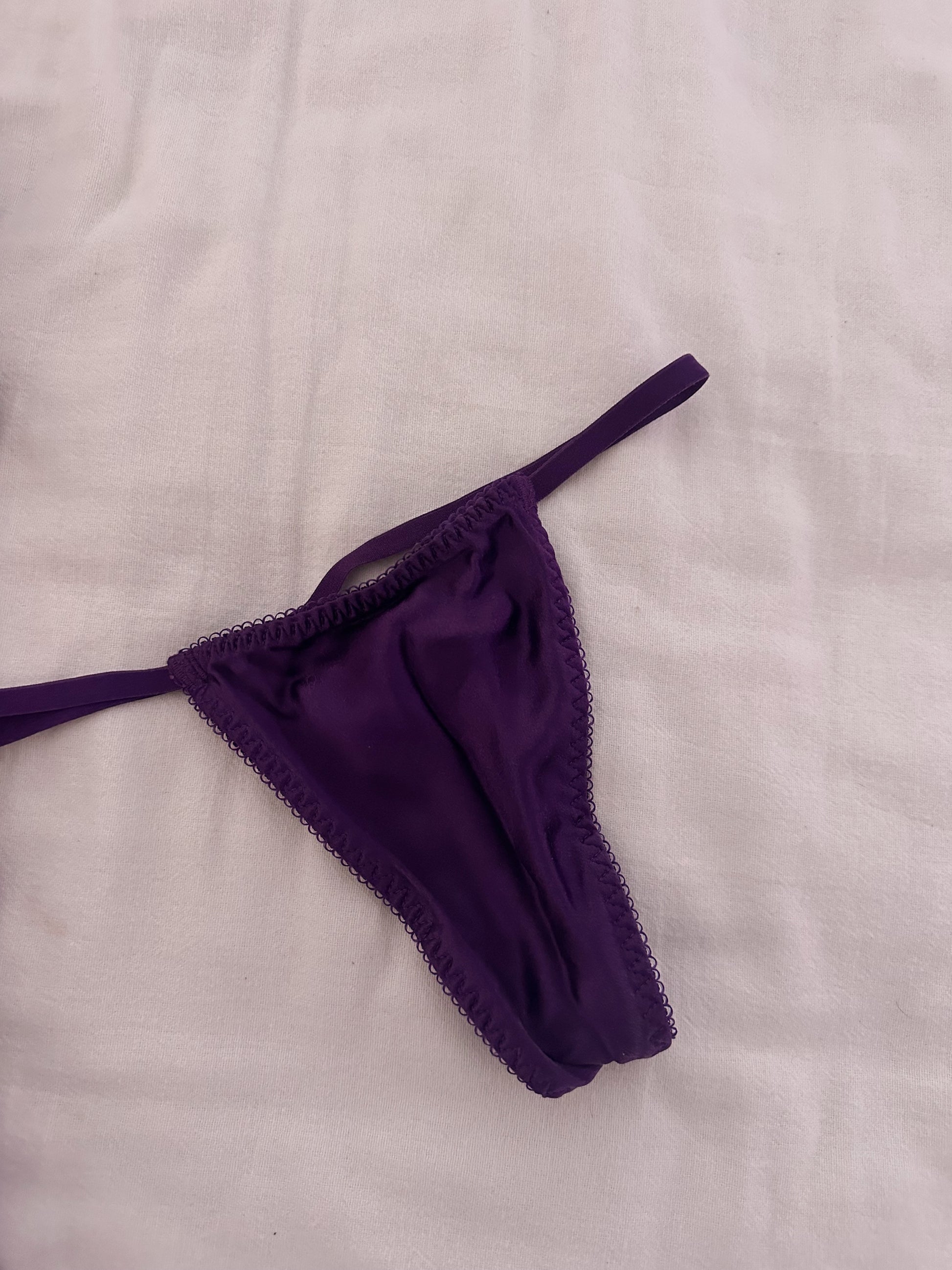 Vintage Victoria's Secret purple babydoll top set size: xs