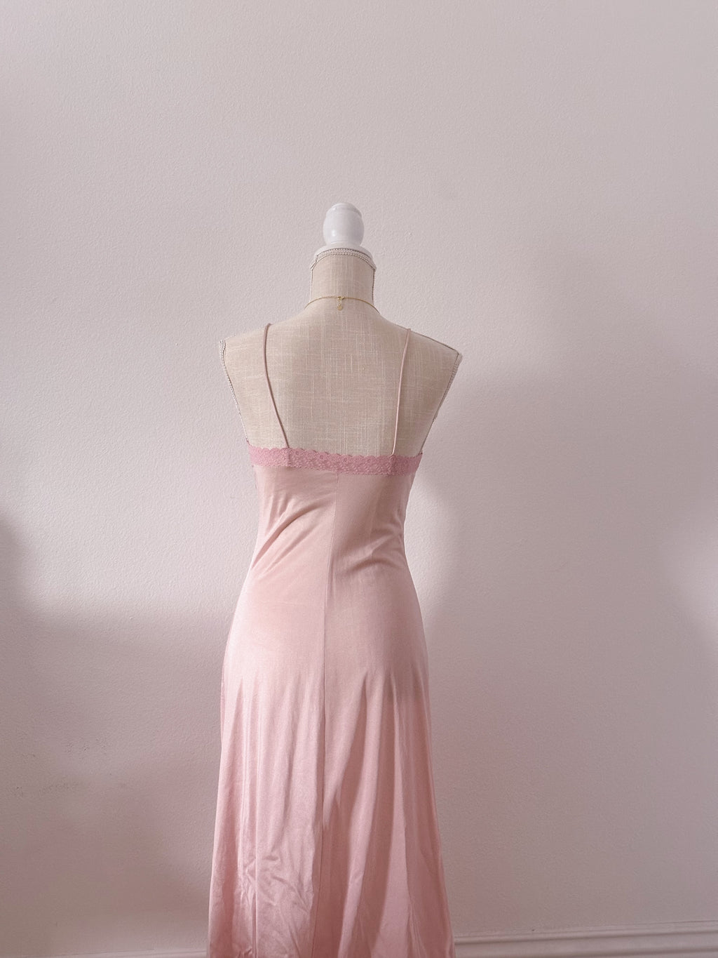 Vintage 1970s pink nightgown