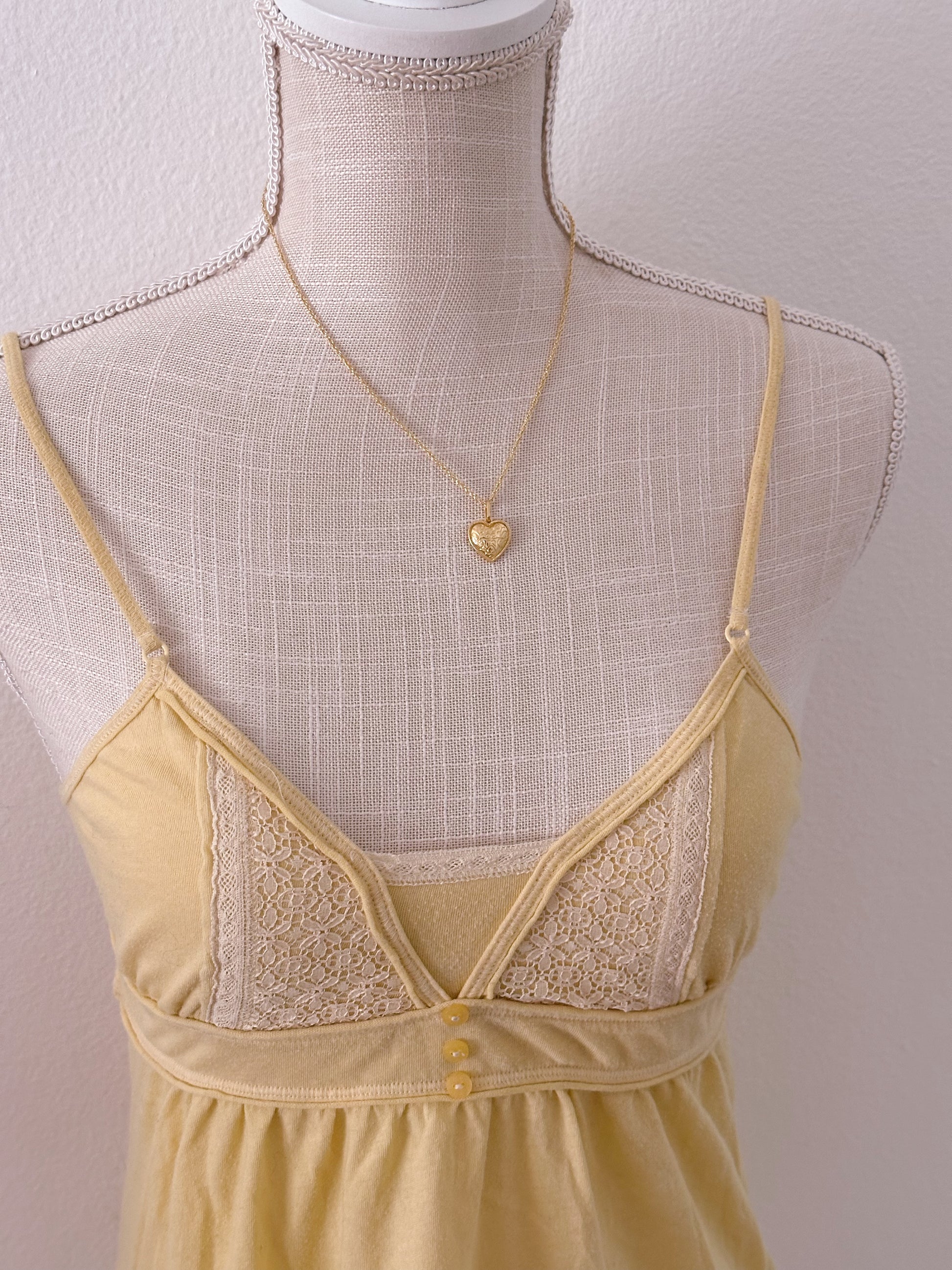 Vintage Hollister yellow cami top size: S