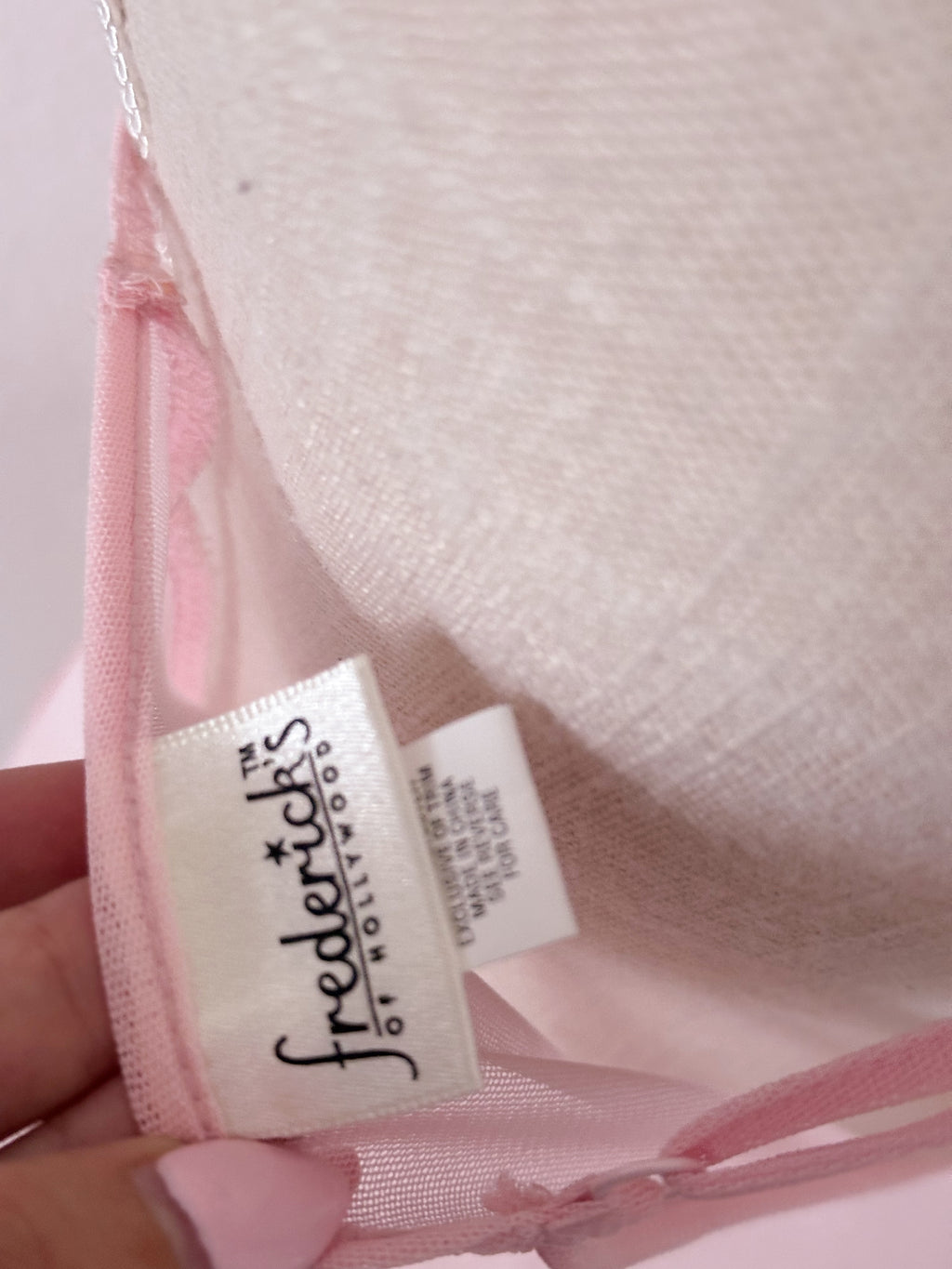 Vintage Fredricks Of Hollywood lace abstract babydoll size: S