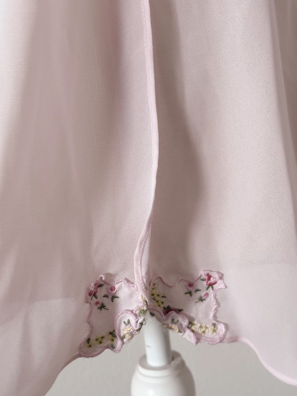 Vintage Shabby chic open front butterfly cami