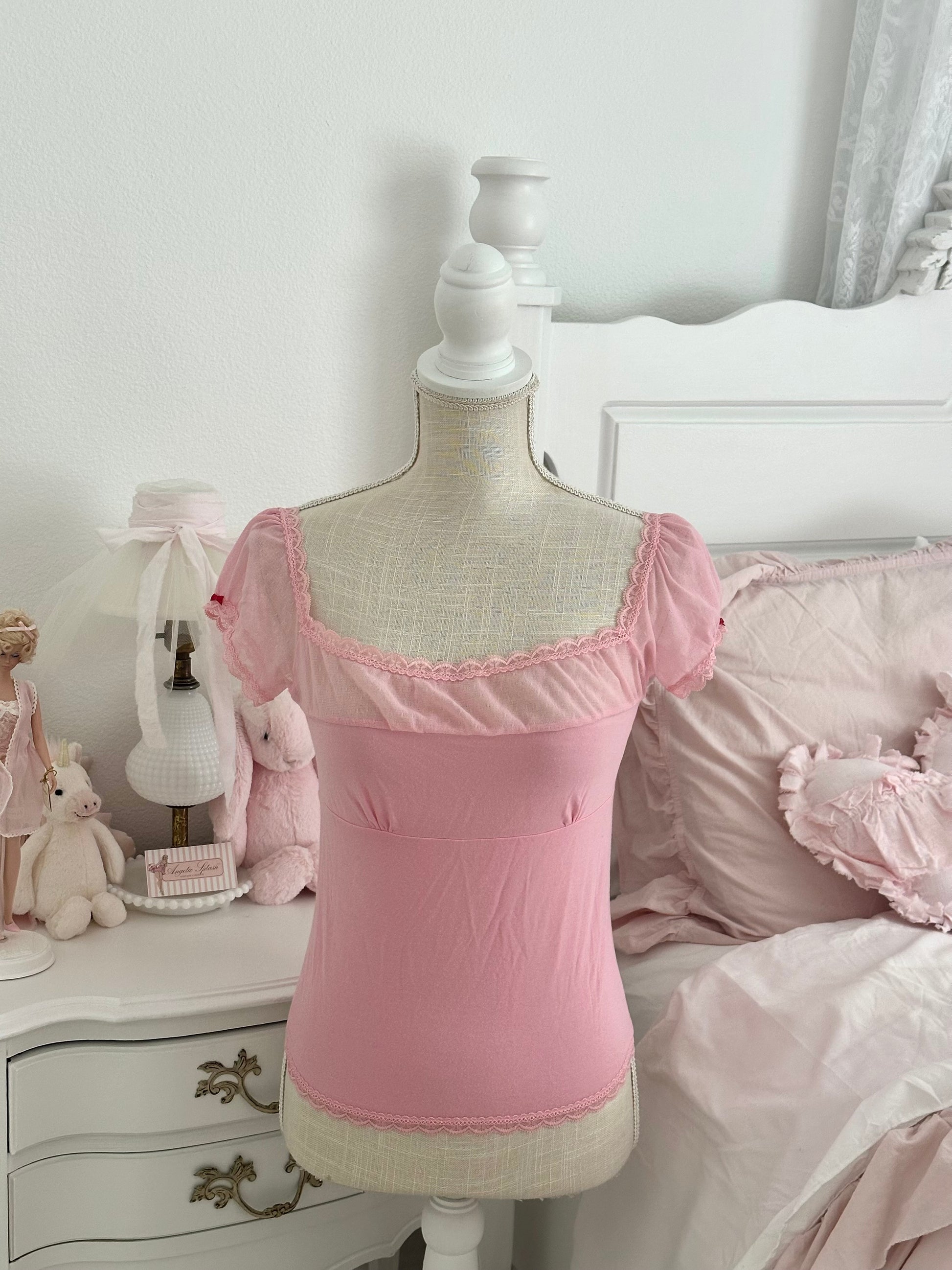 Vintage 2005 Victoria’s Secret Angels Collection Pink Modal Cami Top Size: S