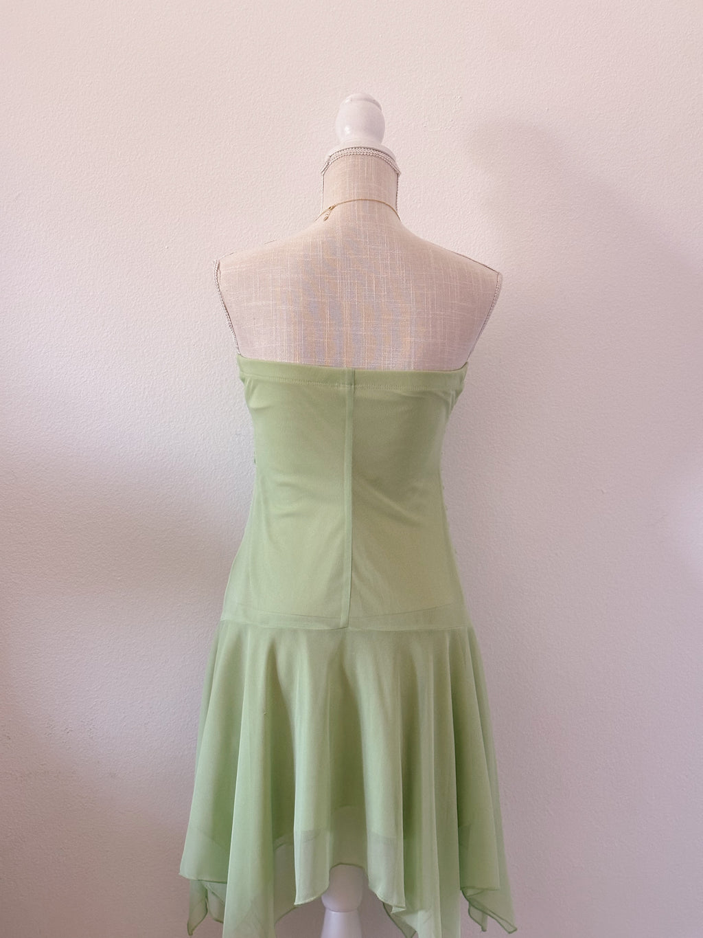 Vintage Green tinkerbell dress size: S