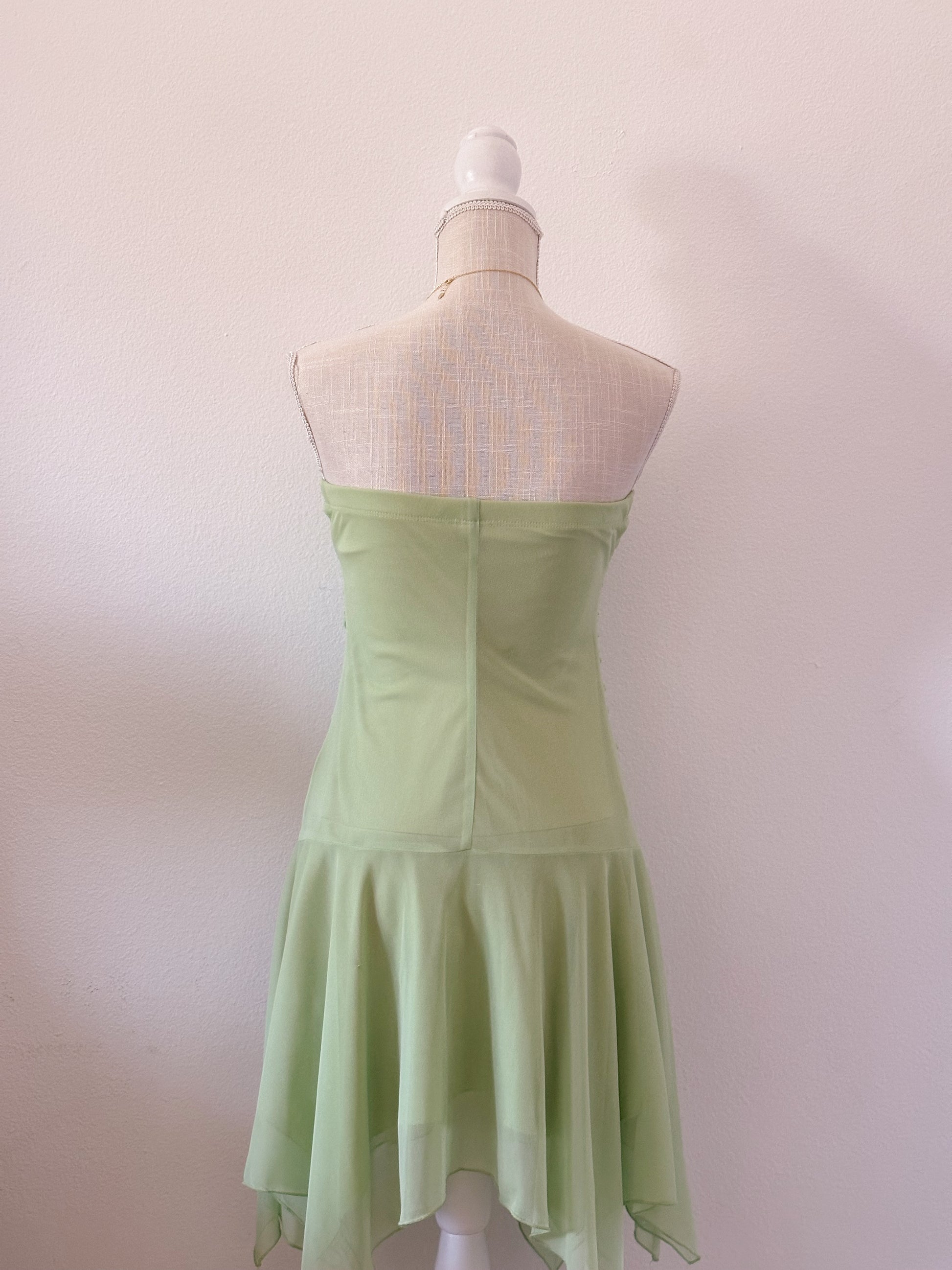 Vintage Green tinkerbell dress size: S