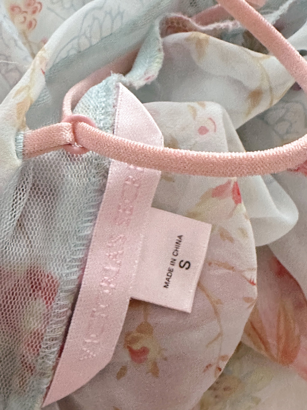 Vintage Viral Victoria's Secret Blue babydoll & thong Set size: S