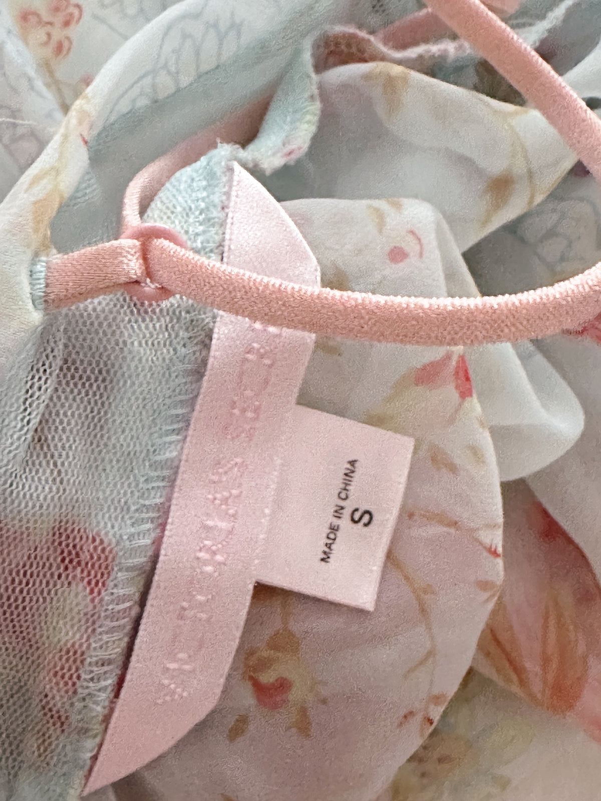 Vintage Viral Victoria's Secret Blue babydoll & thong Set size: S