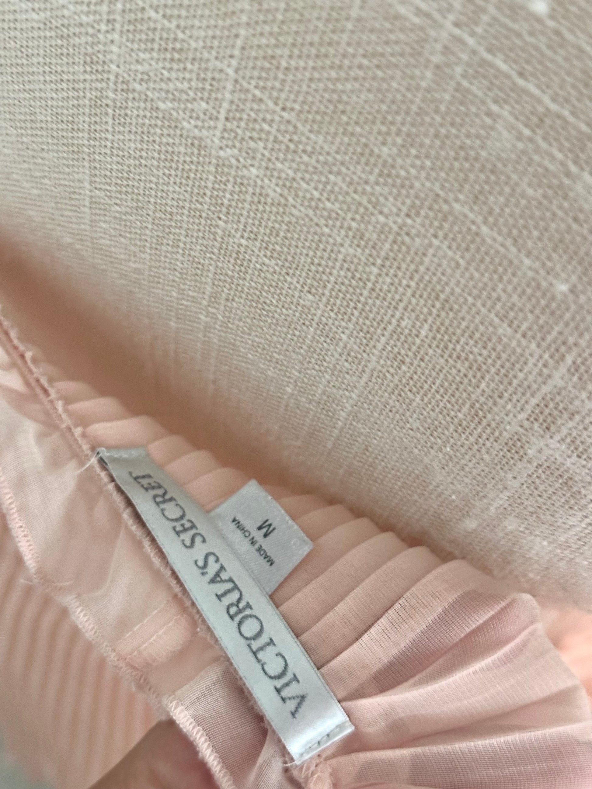 Vintage 2009 Victoria’s Secret Bella Hadid Peach Ruffle Babydoll Dress Size: M
