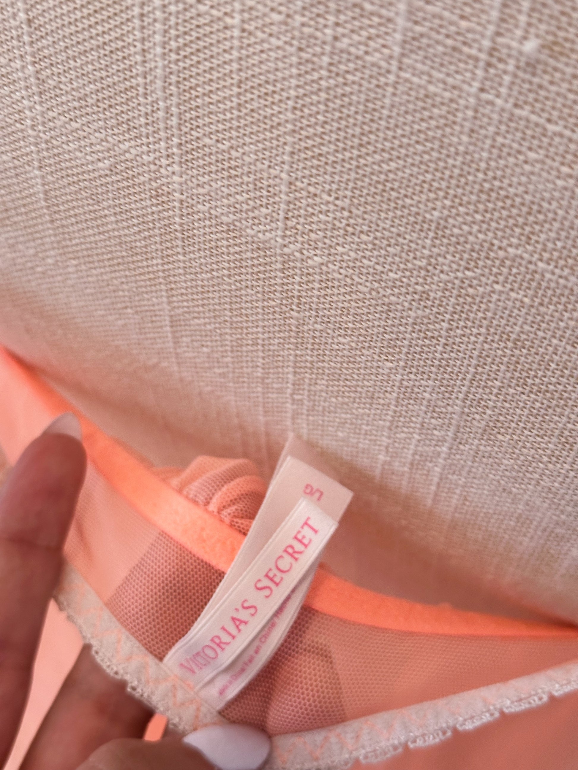 Vintage Victoria's Secret Orange Babydoll top Size: L