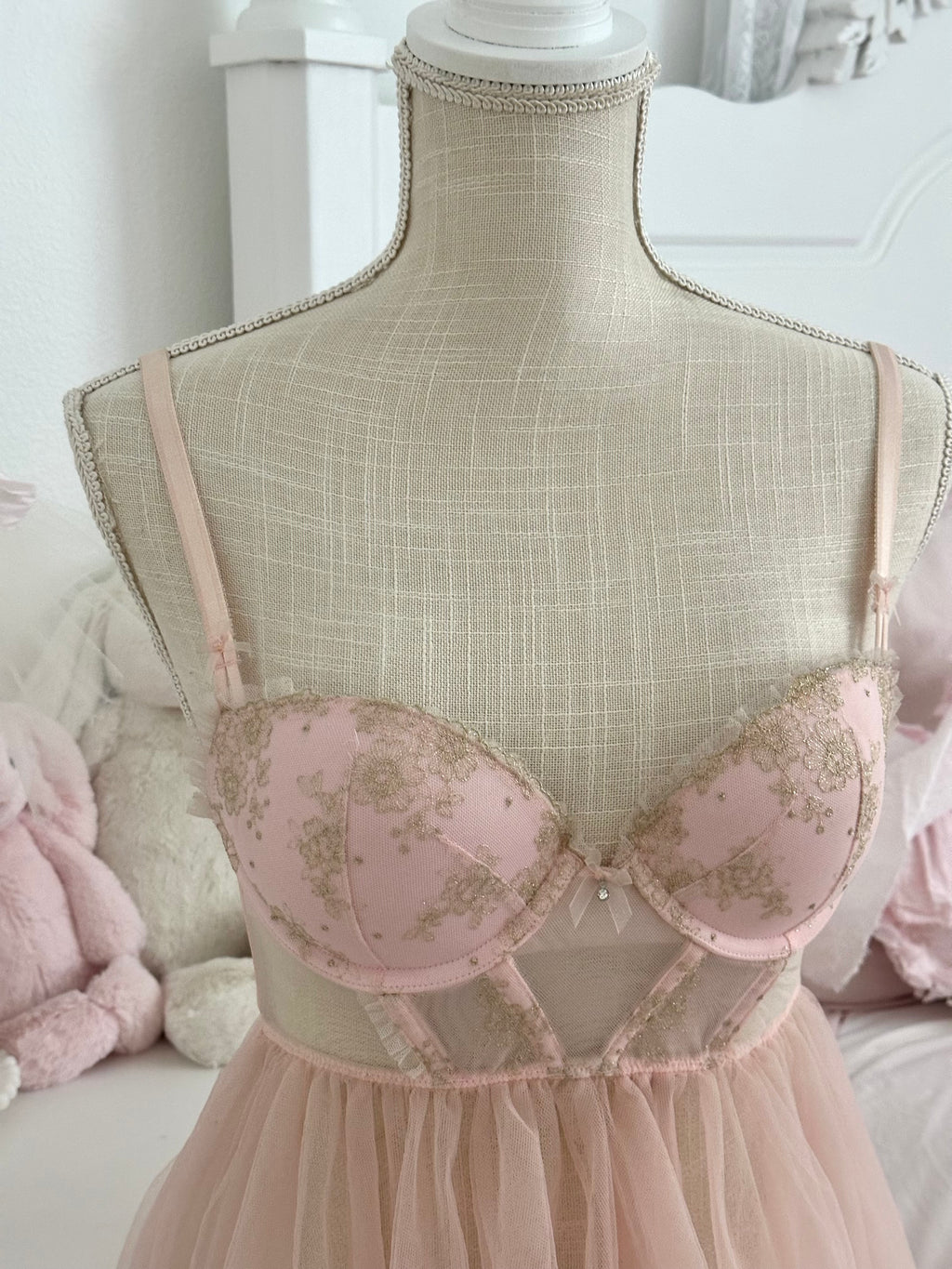 Vintage 2014 Victoria’s Secret Ballerina Pink Babydoll Top Size: 34B