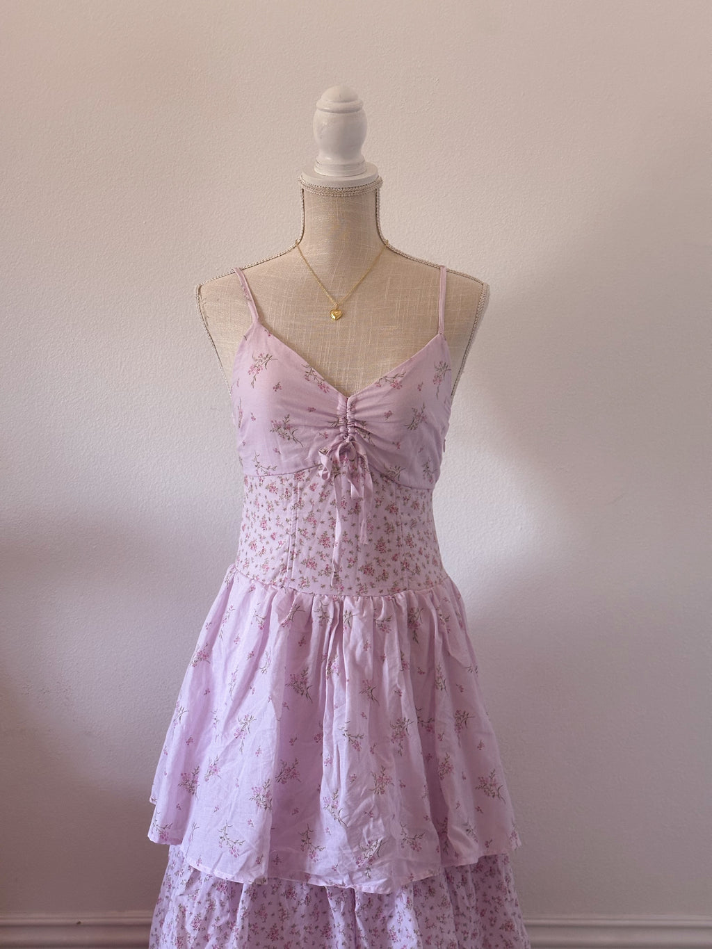 Viral Wild Fable shabby chic maxi sundress size: XS