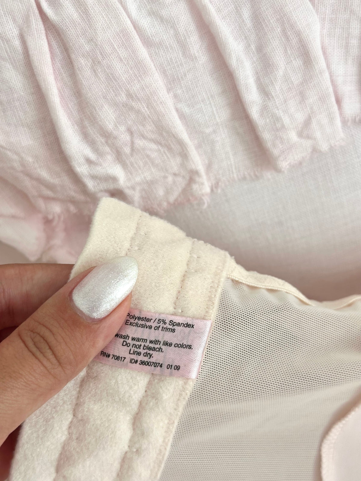 Vintage 2009 Victoria’s Secret Shabby Chic Babydoll Size: 34 C