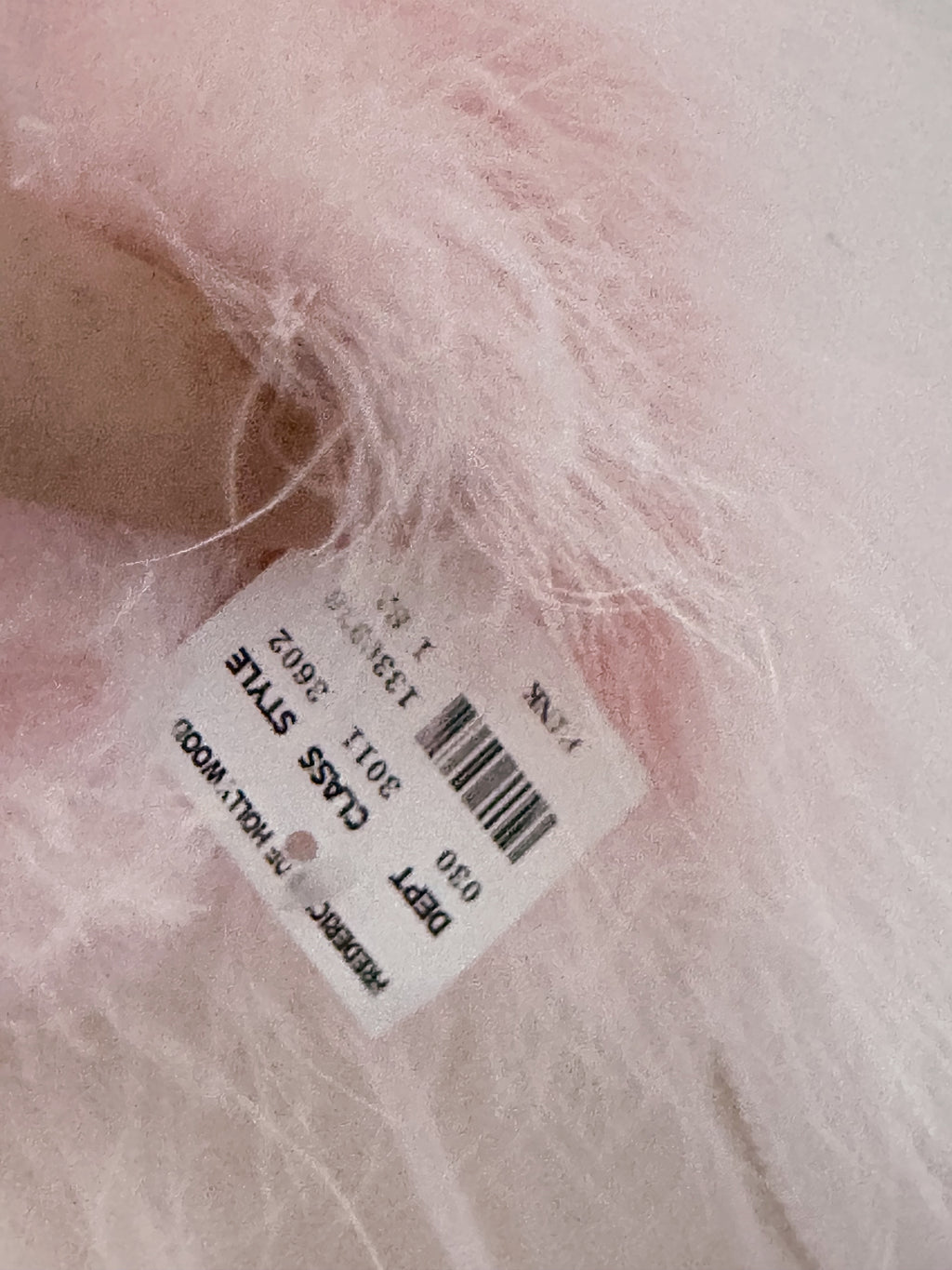 Vintage Fredrick's of Hollywood fembot pink lingerie babydoll size: one size