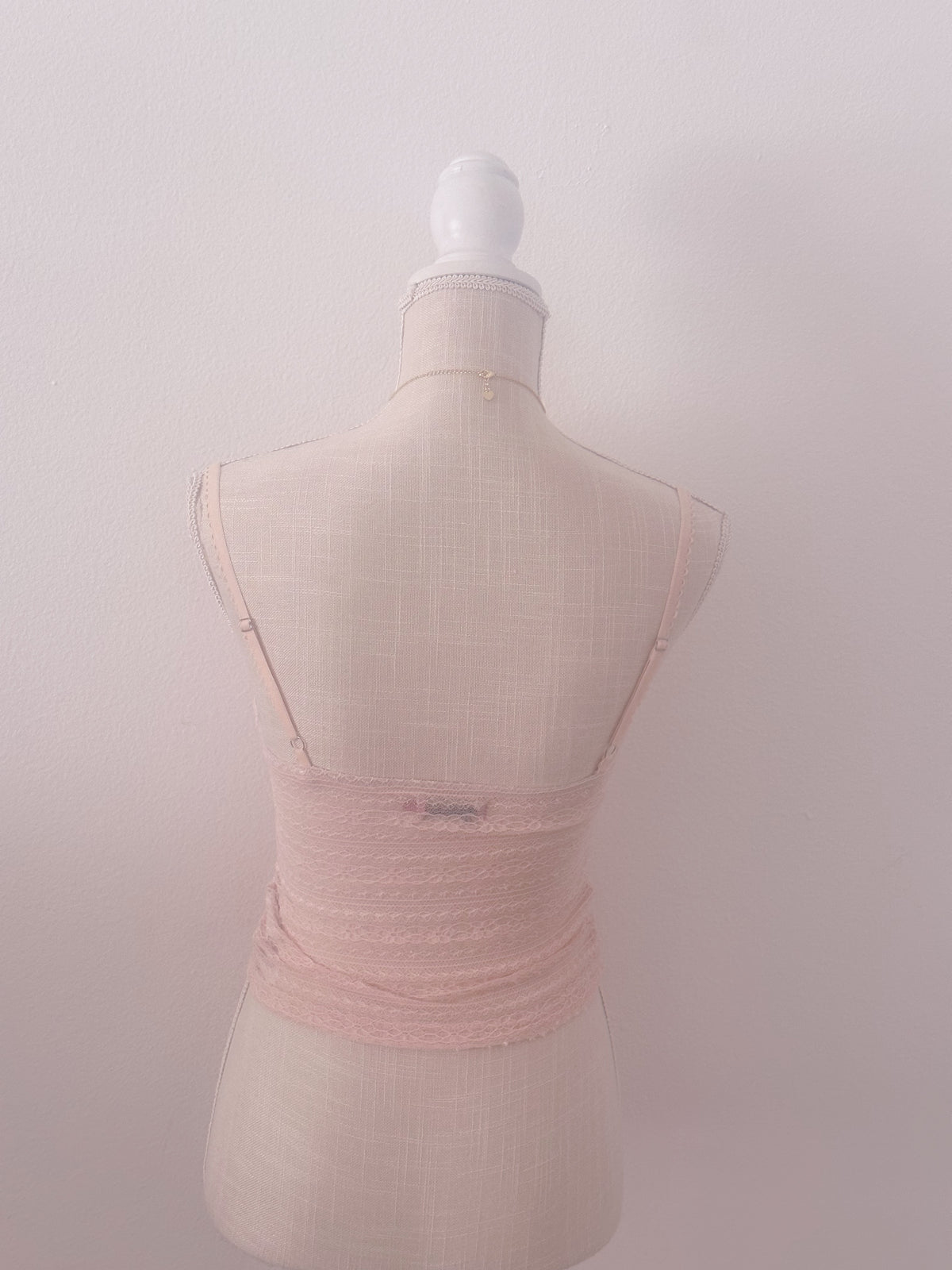 Edikted pink cami tank top size: XS
