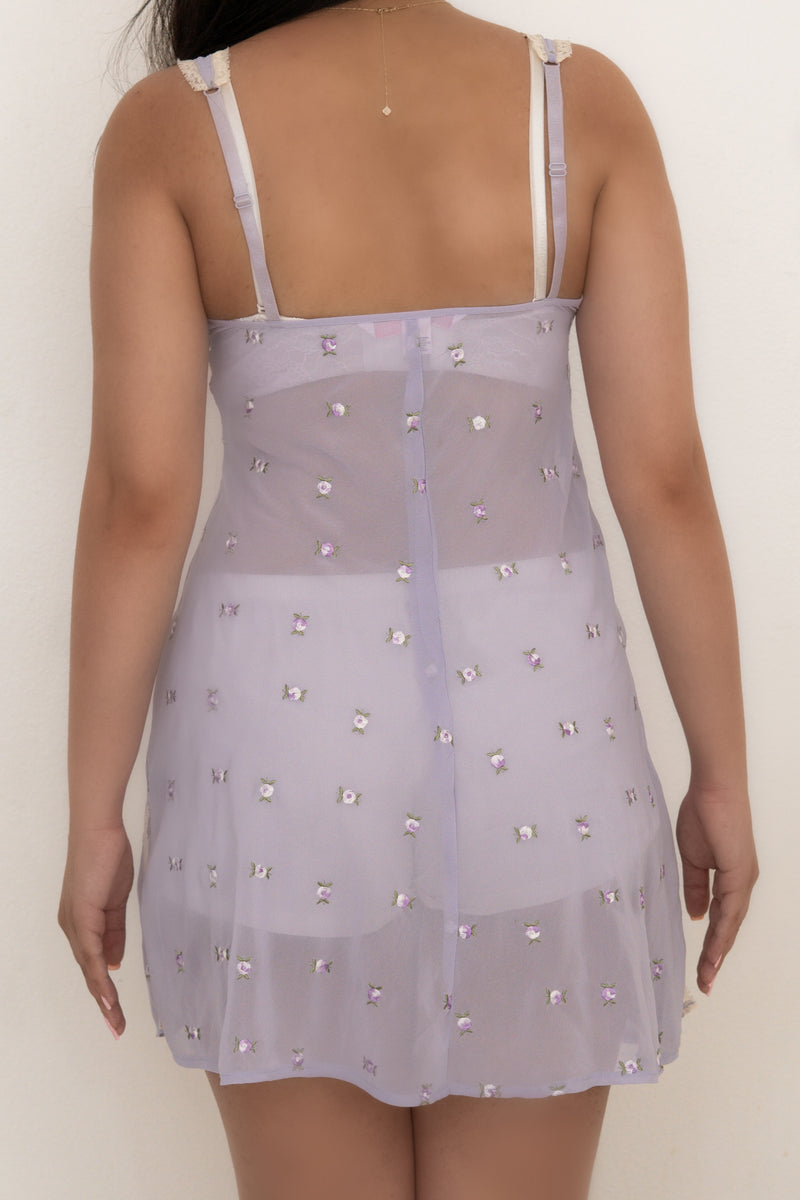 Vintage Victoria's Secret Lilac babydoll slip dress Size: S