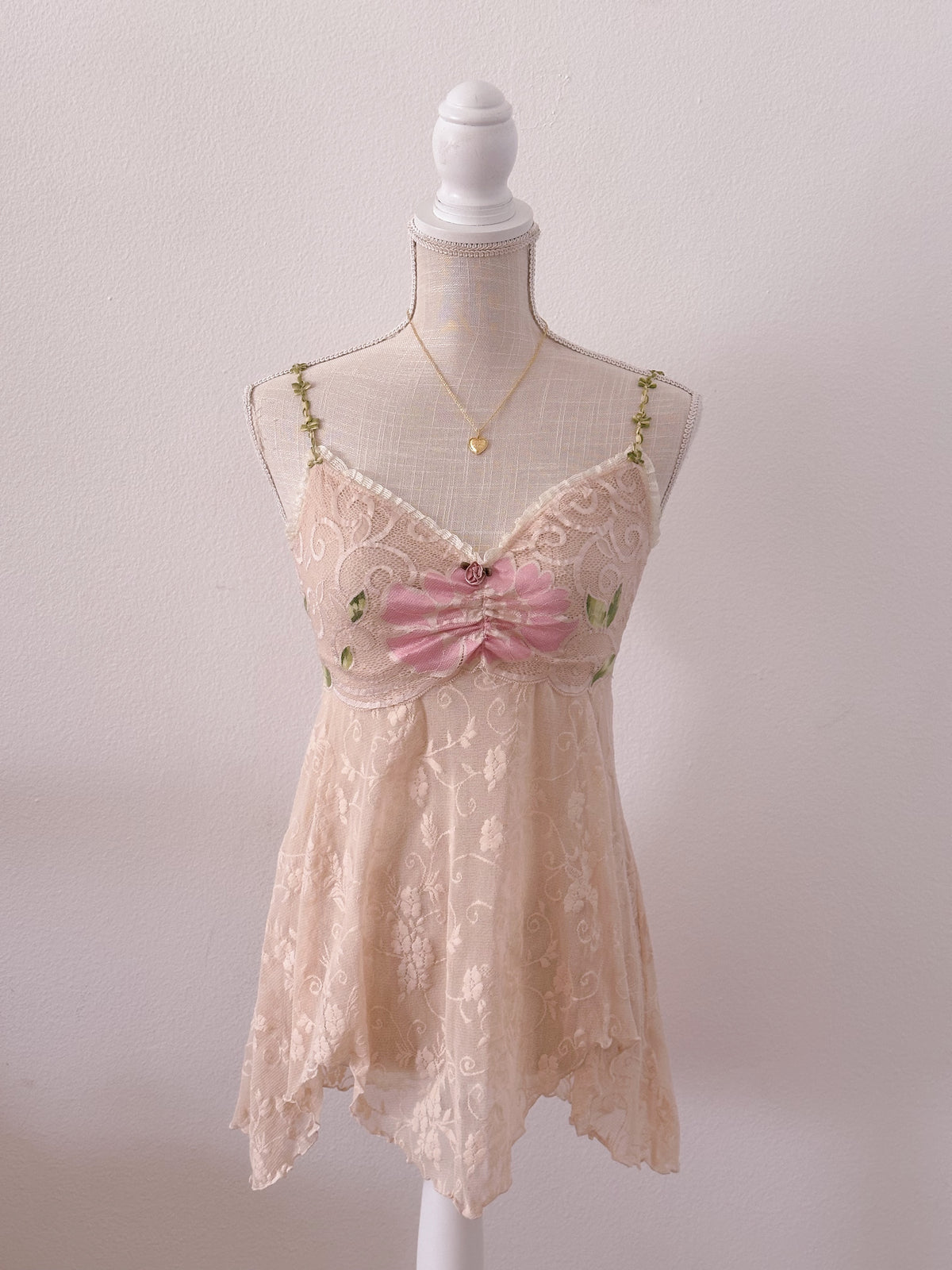 Vintage designer Clair Pettibone babydoll top Size: S