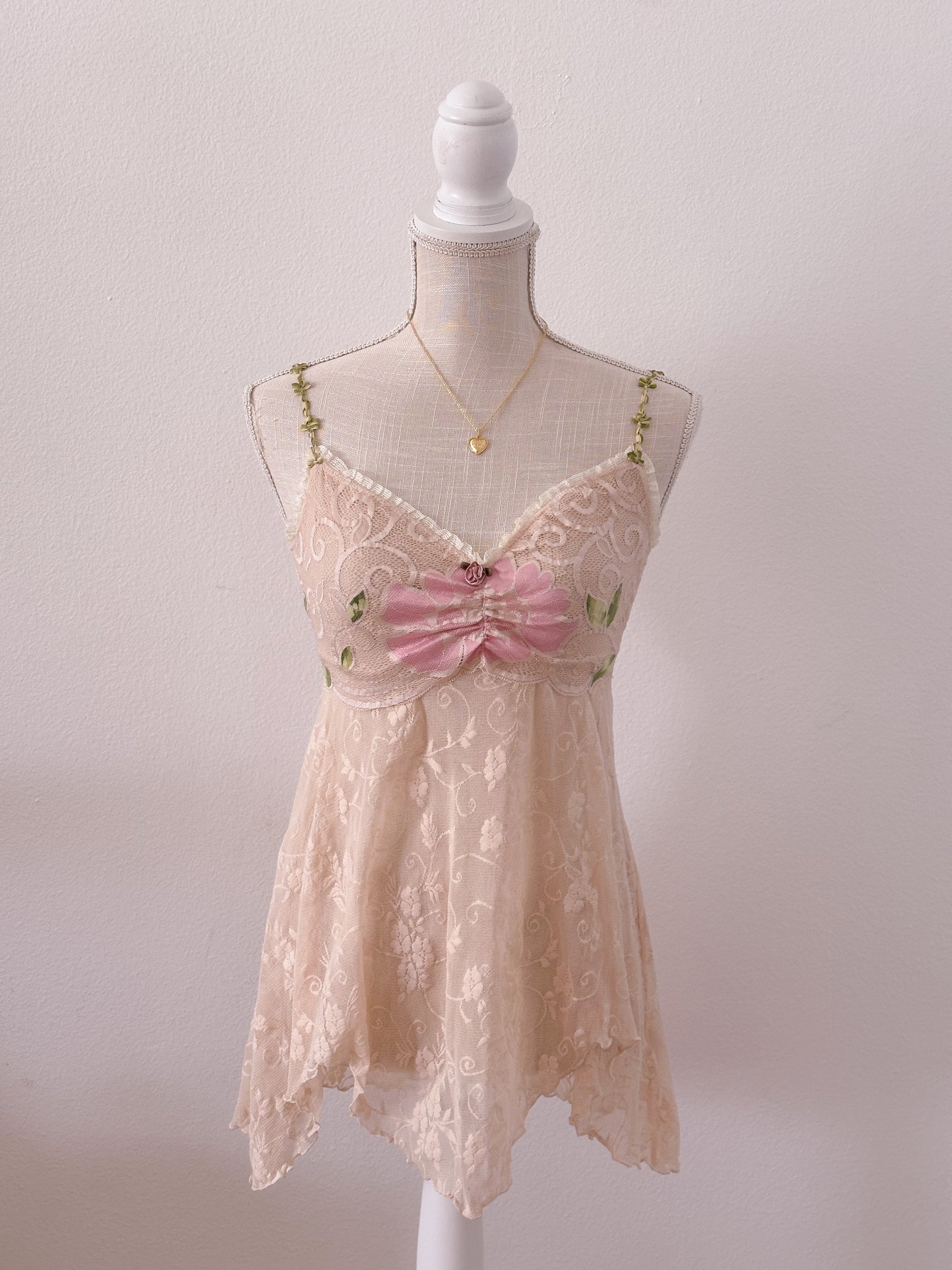 Vintage designer Clair Pettibone babydoll top Size: S