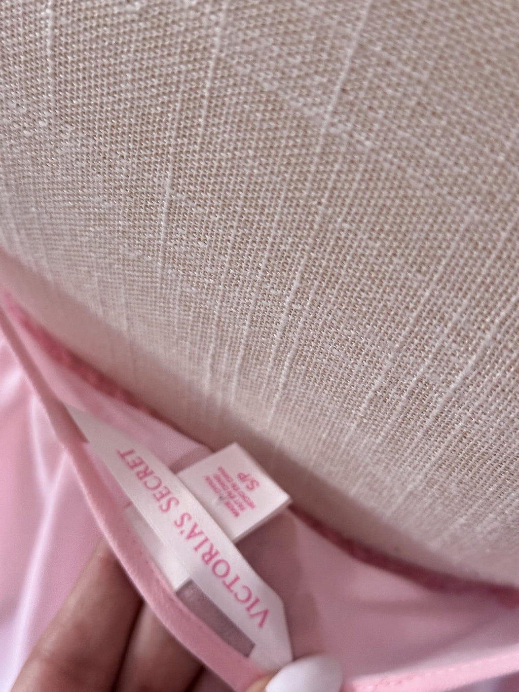 Victoria's Secret pink babydoll sheer cami top size: S