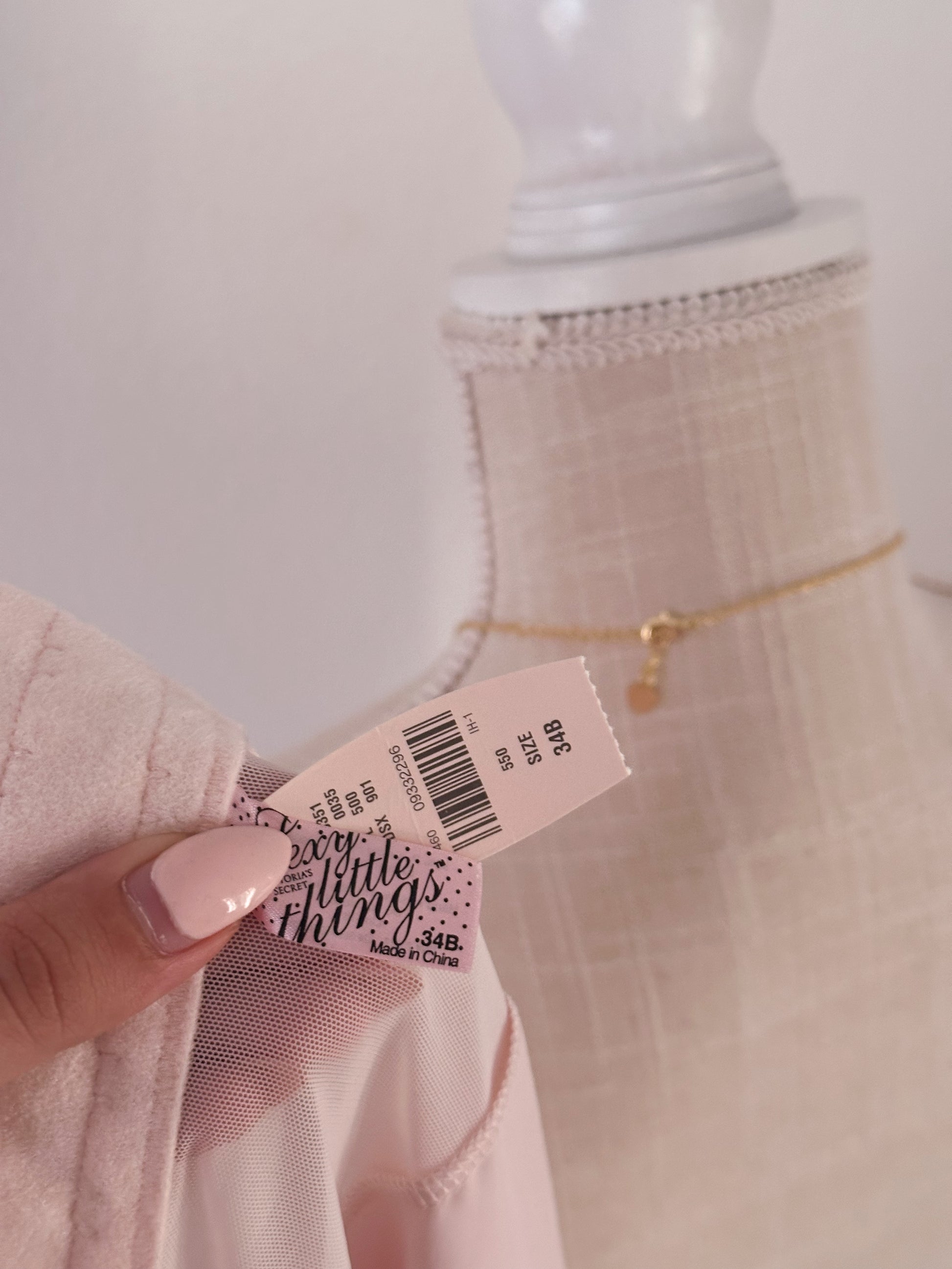 Victoria’s Secret Pink Babydoll slip dress NWTS, Size: 34B