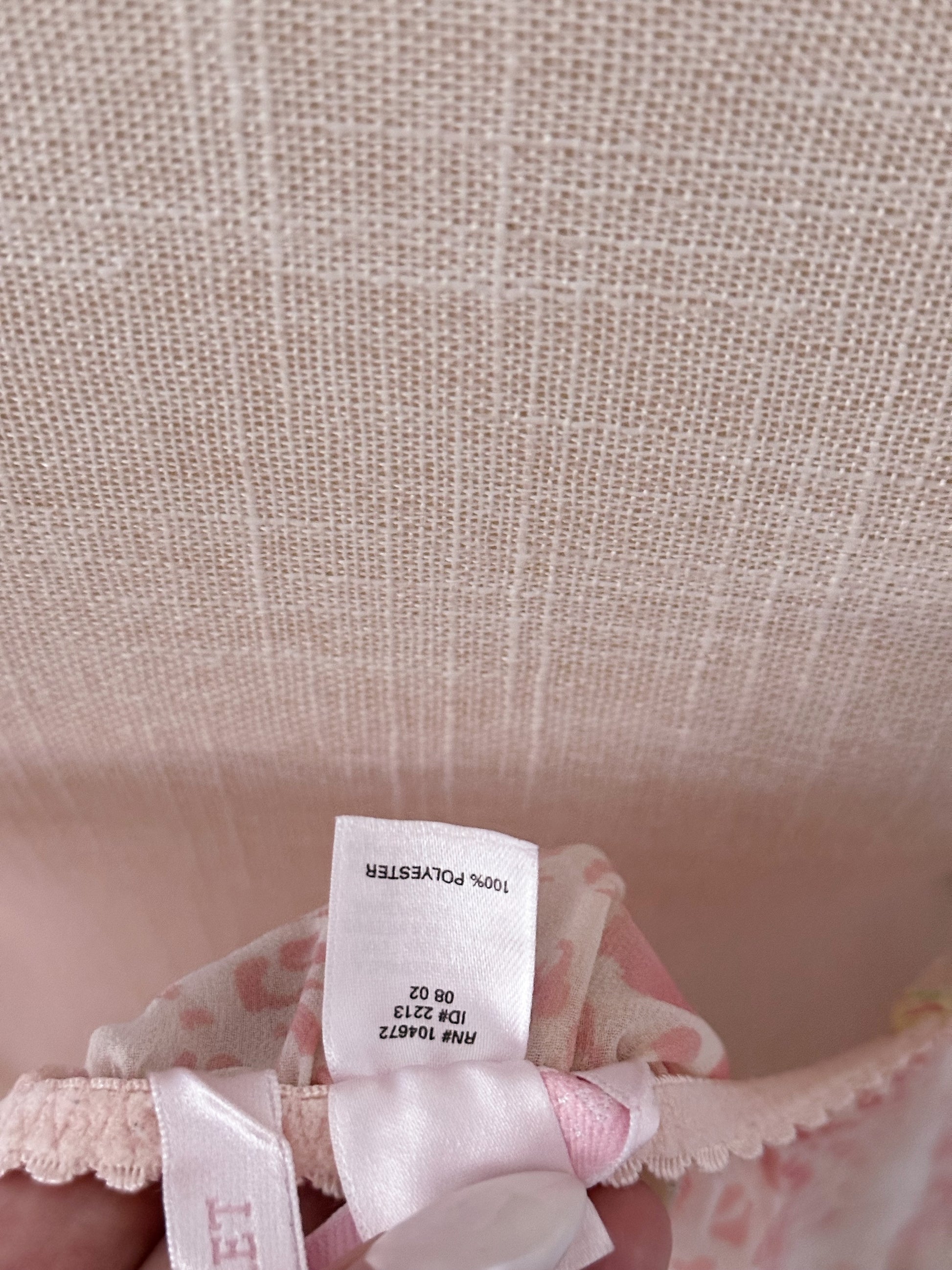 Vintage Shabby Chic Victoria's Secret Babydoll size: M