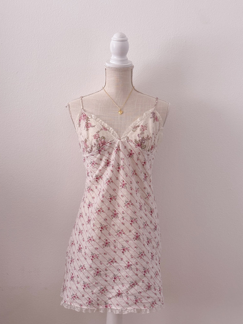 Shabby Chic Victoria's Secret vintage floral babydoll size: S