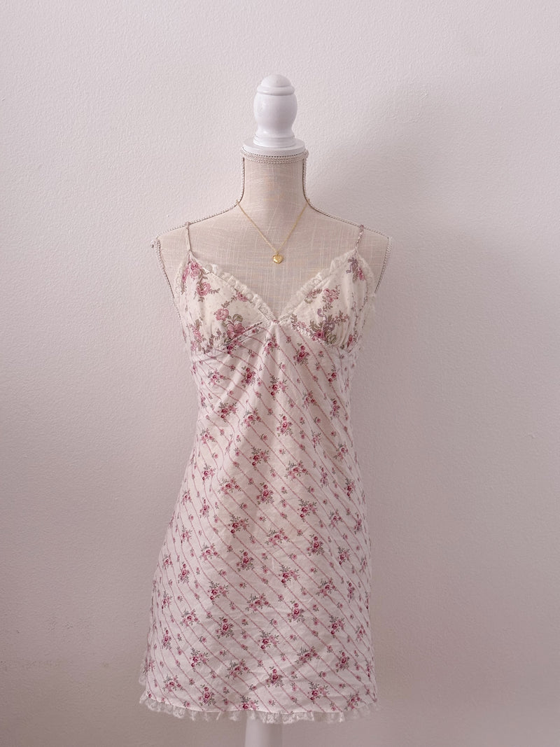 Shabby Chic Victoria's Secret vintage floral babydoll size: S