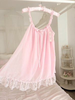 Heaven Sent Babydoll Mini Slip Dress