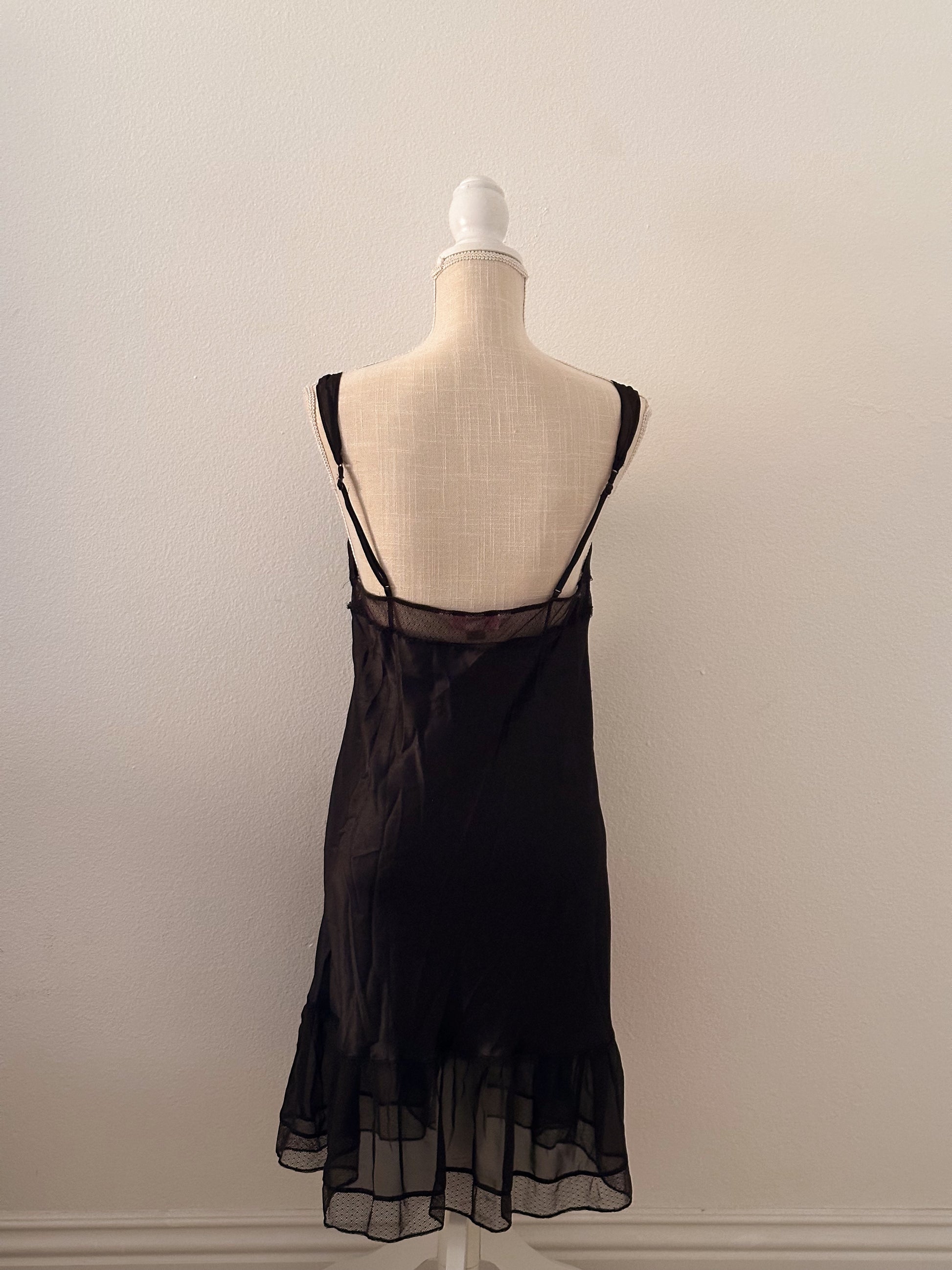 Victoria's Secret black nightgown from 2006 Angelic Splash Victoria's Secret black nightgown from 2006 Angelic Splash