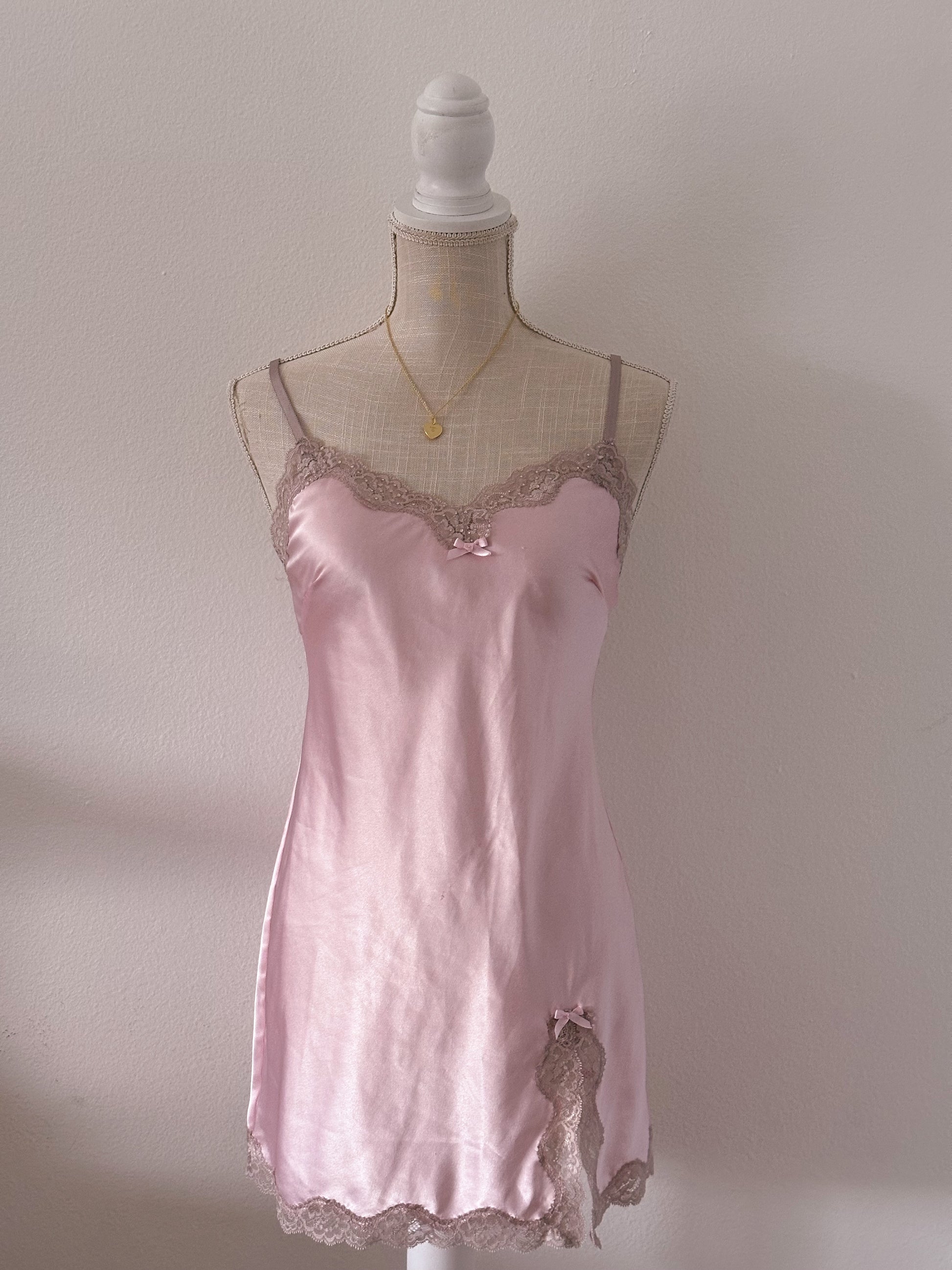 Vintage Victoria's Secret Pink Viral slip dress babydoll size: XS