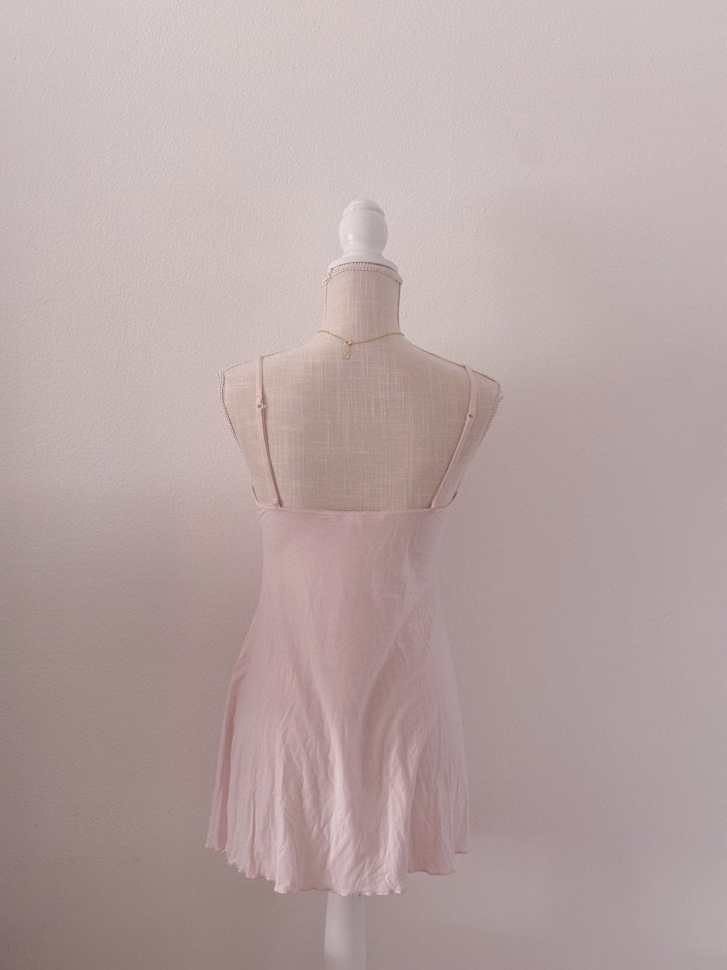 Vintage pink Victoria's Secret modal nightgown babydoll