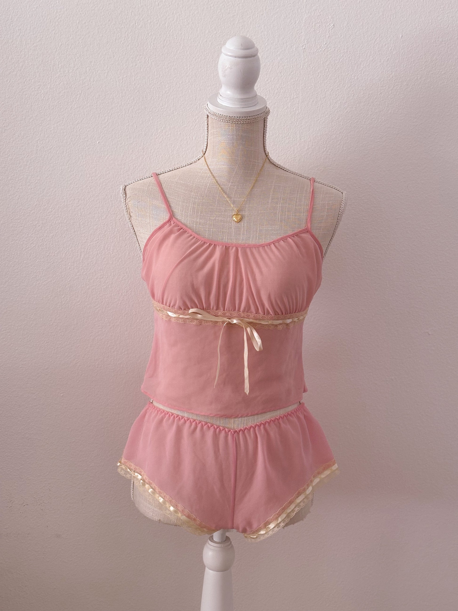 Vintage Victoria's Secret pajama cami set size: XS