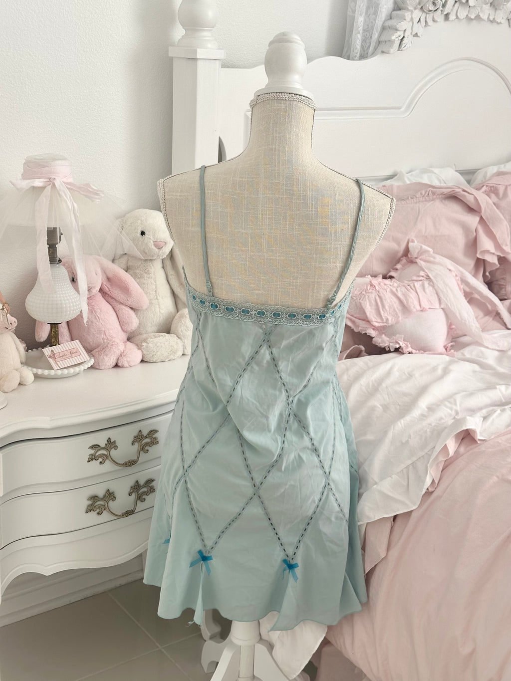 Vintage vs blue slip dress angels collection of 2005 size M