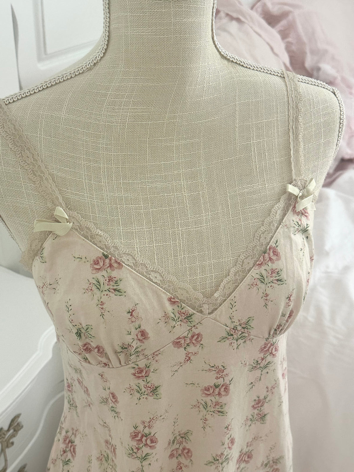 Vintage 2004 Victoria’s Secret Floral Cotton Maxi Dress Size: S