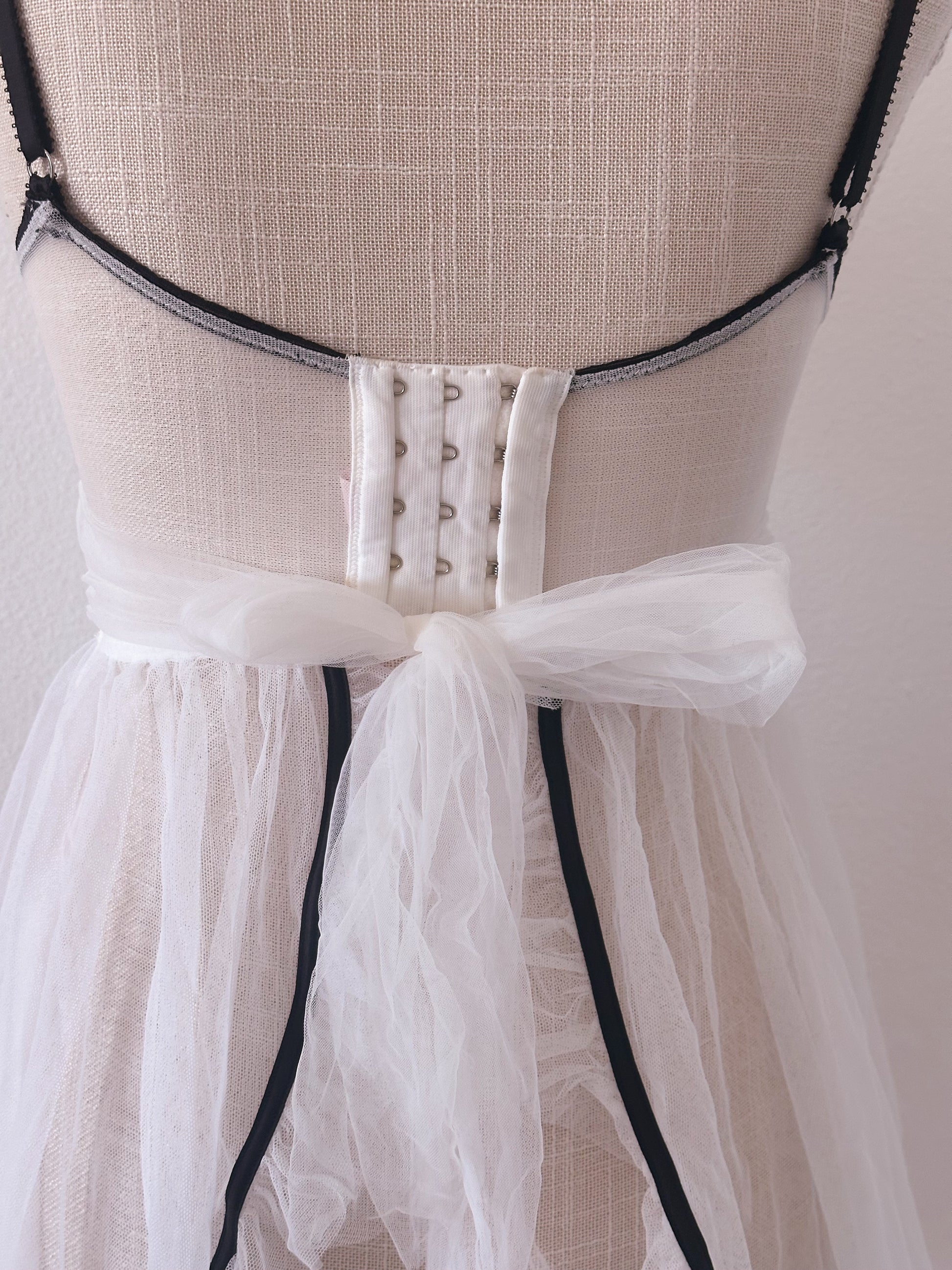 Vintage Victoria's Secret white ballerina babydoll top Size: 34 B