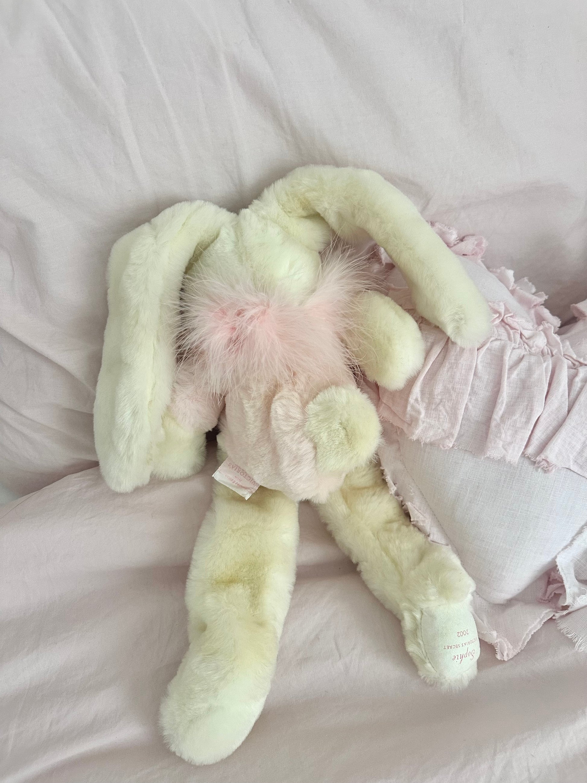 Vintage 2002 Victoria’s Secret Sophie Limited Edition Cream Bunny