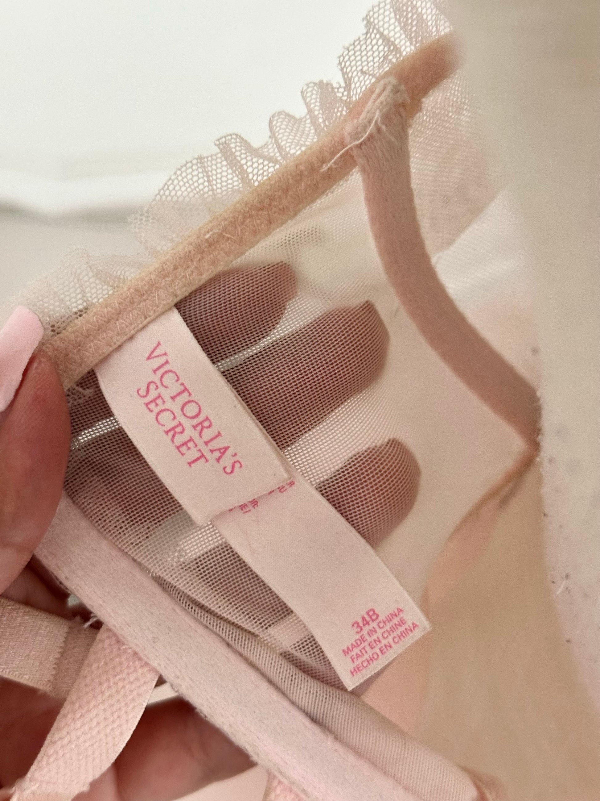 Vintage 2014 Victoria’s Secret Ballerina Pink Babydoll Top Size: 34B