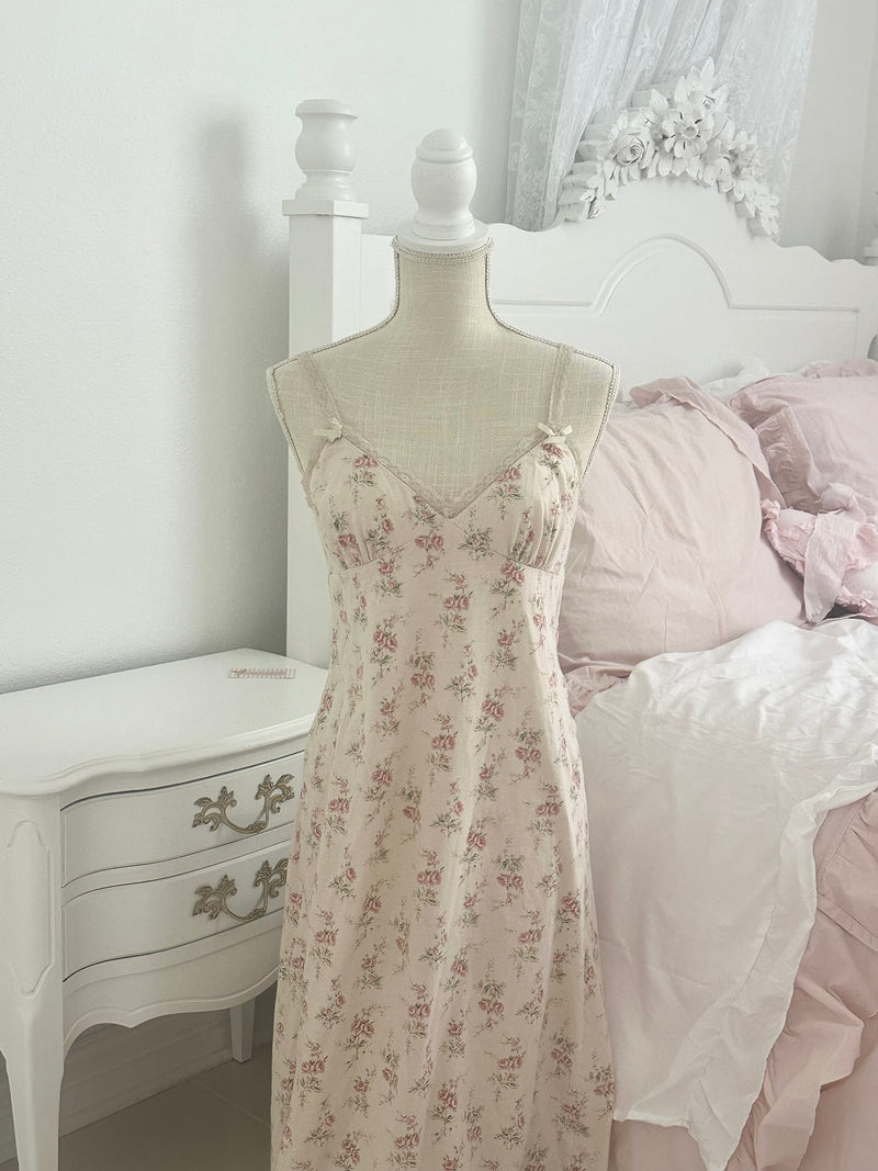 Vintage 2004 Victoria’s Secret Floral Cotton Maxi Dress Size: S