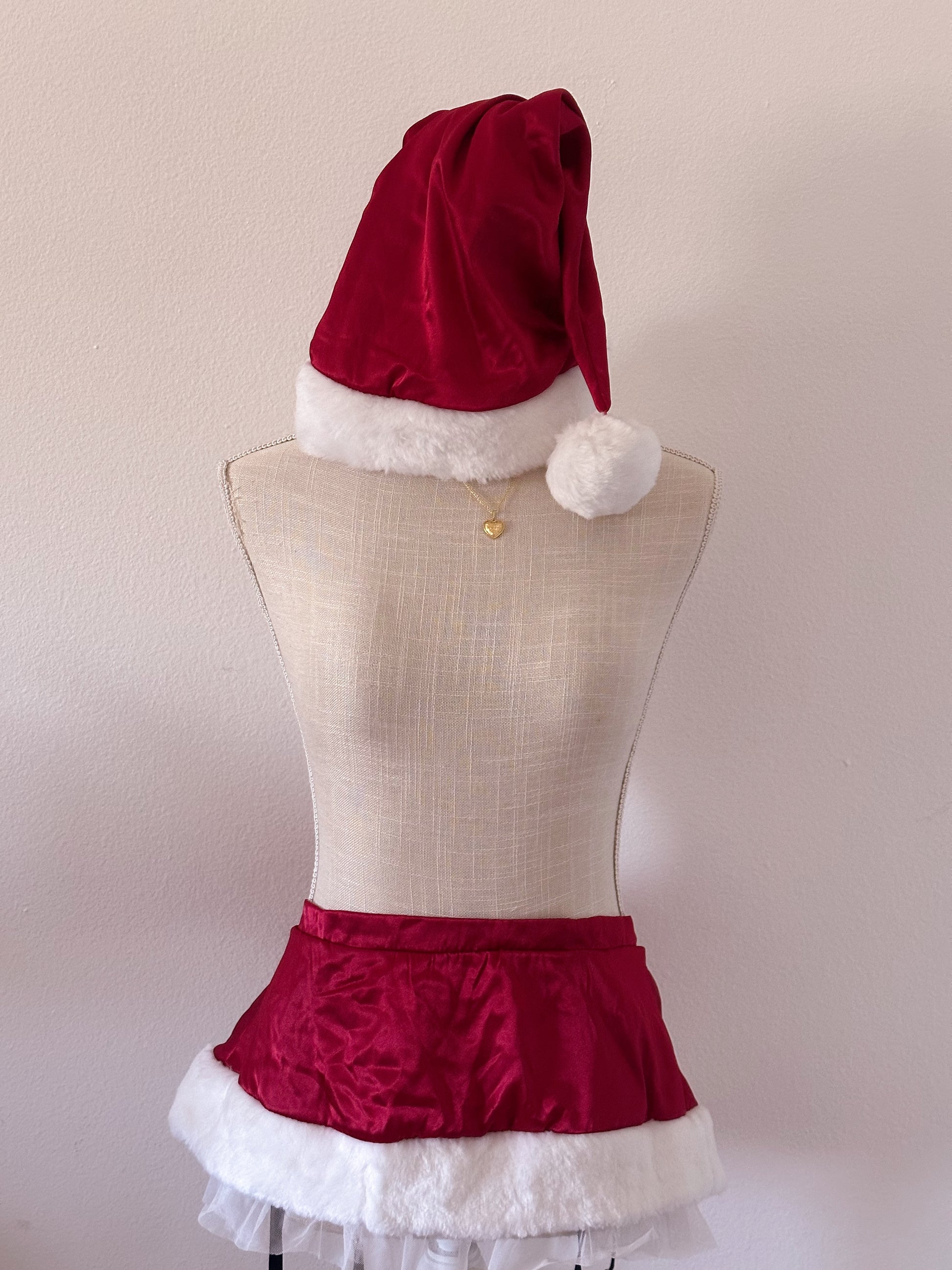 Vintage Victoria's Secret red Santa two piece set Size: O/S