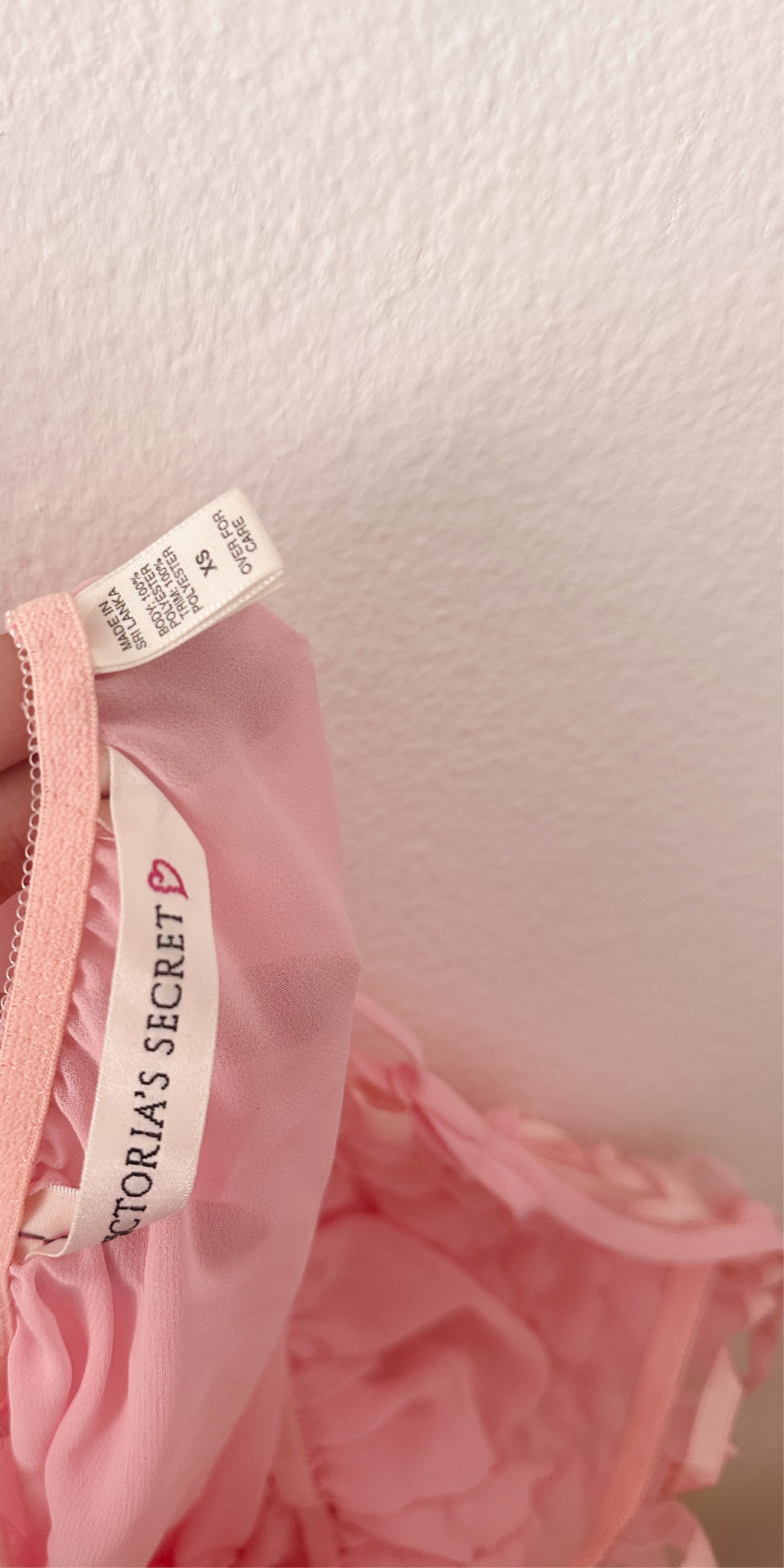 Vintage 1998 Victoria's Secret Pink babydoll size: XS
