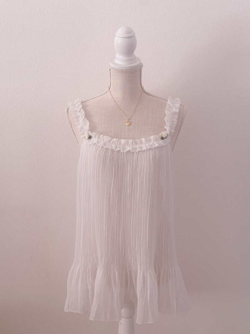 Vintage Victoria's Secret Sabrina Carpenter white babydoll size: S